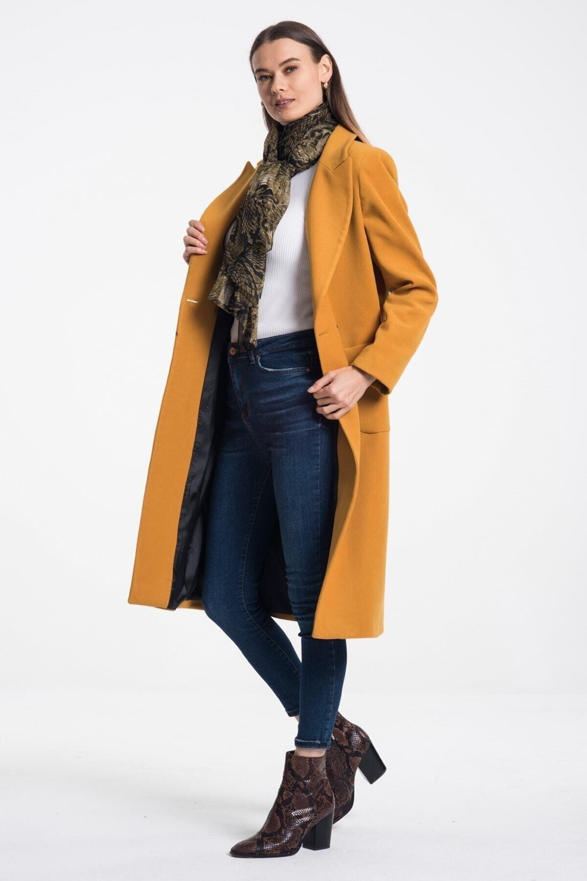 Wholesale Women's Mustard Coat