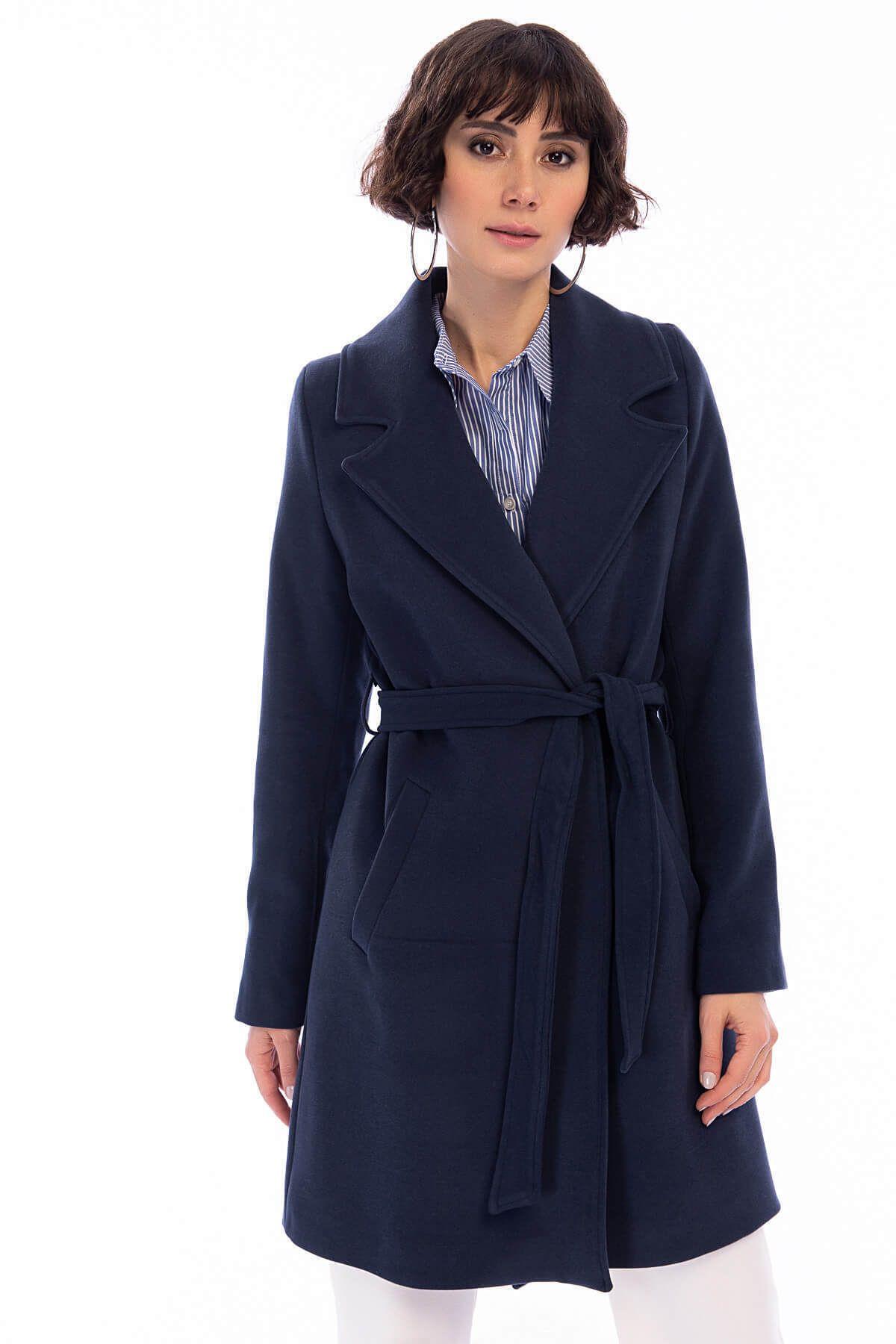 Wholesale Women's Navy Coat