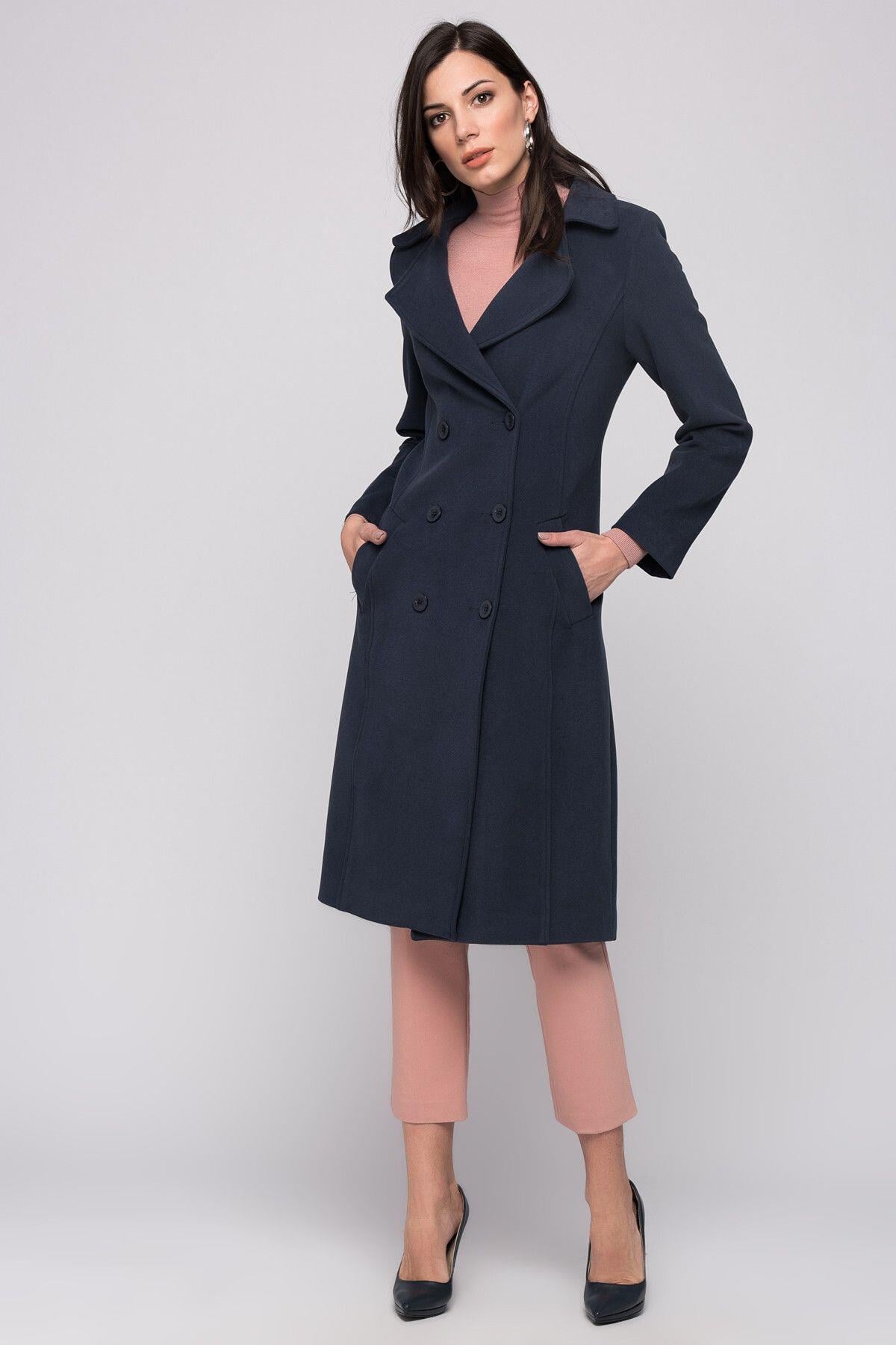 Wholesale Women's Navy Coat