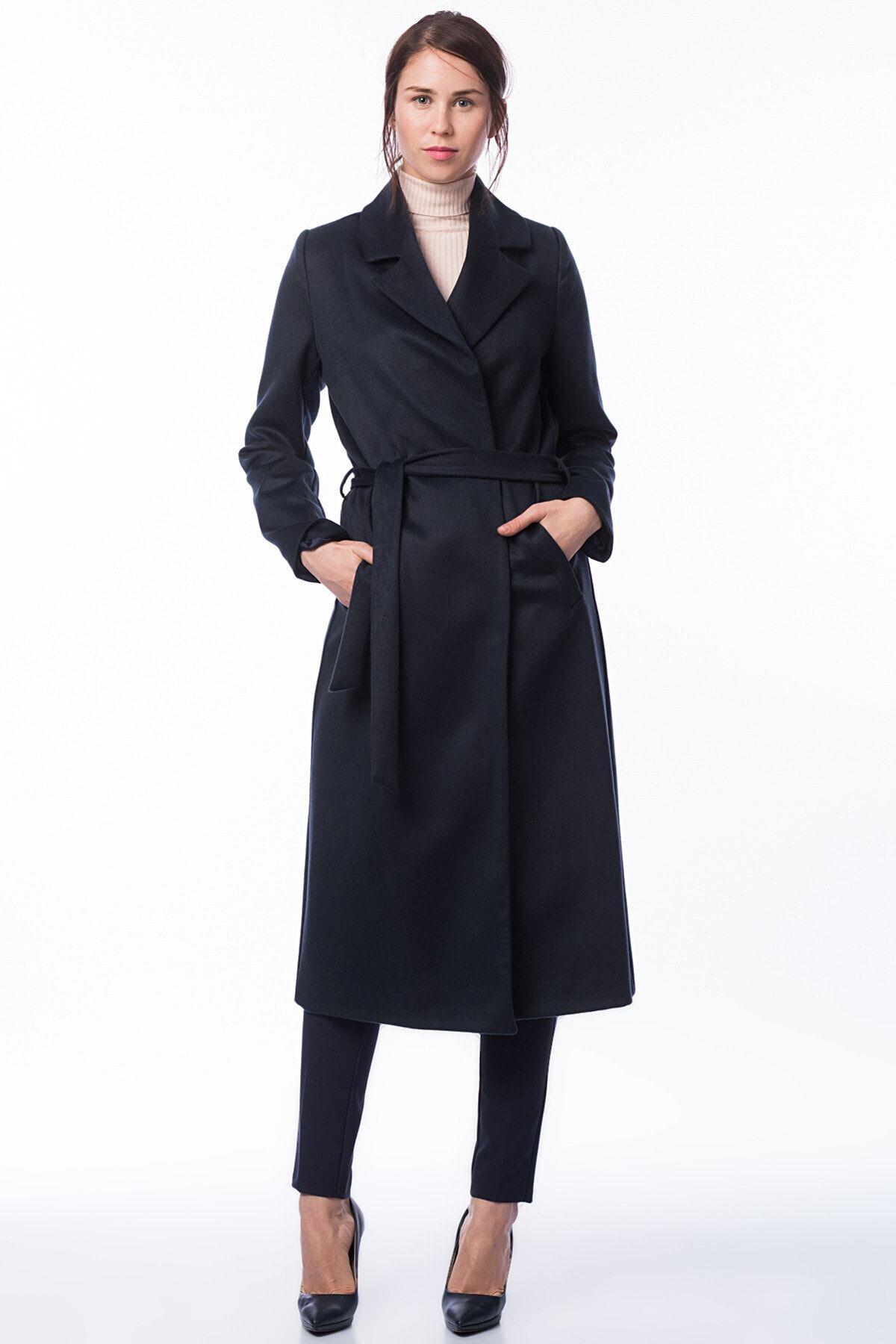 Wholesale Women's Navy Coat