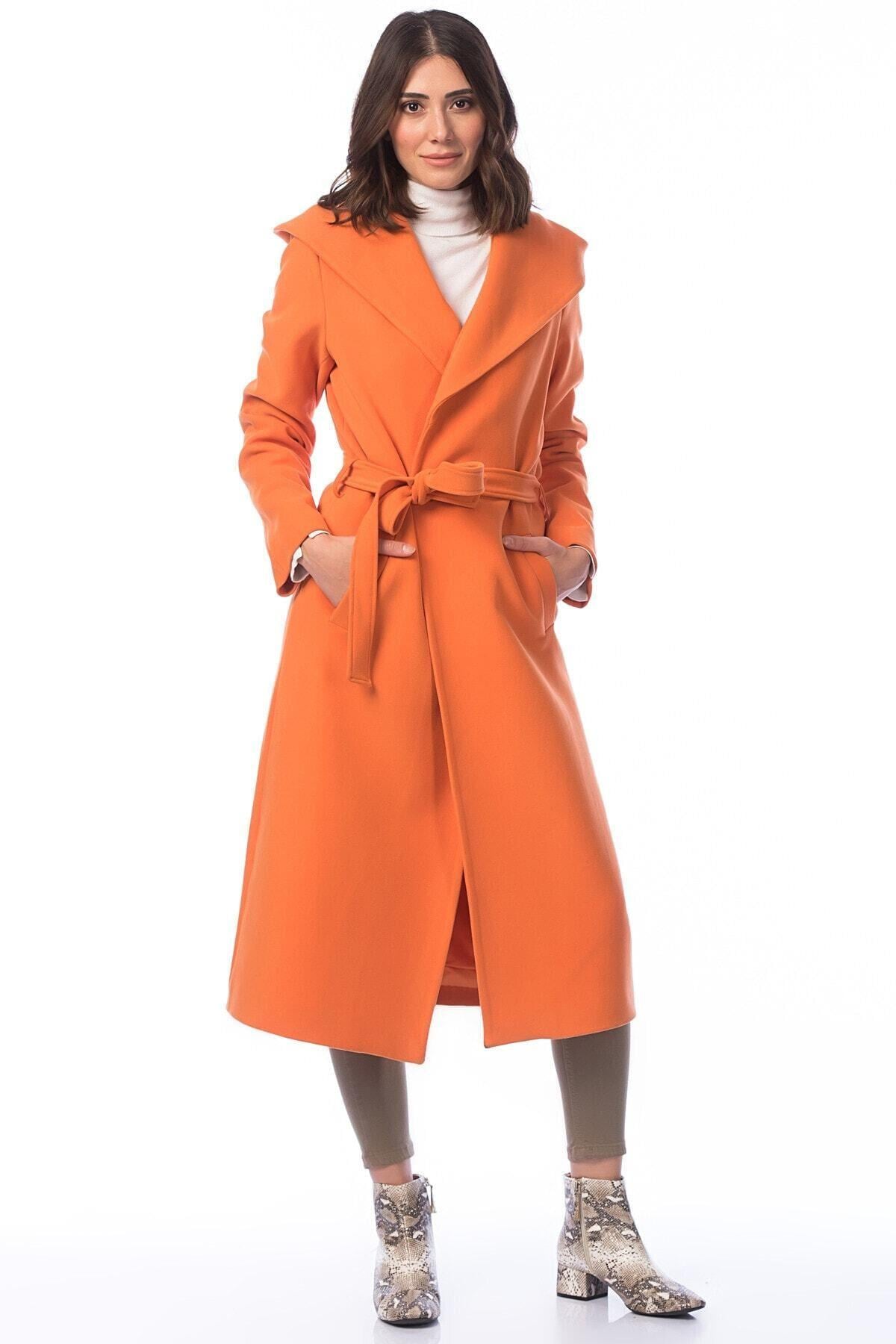 Wholesale Women's Orange Coat