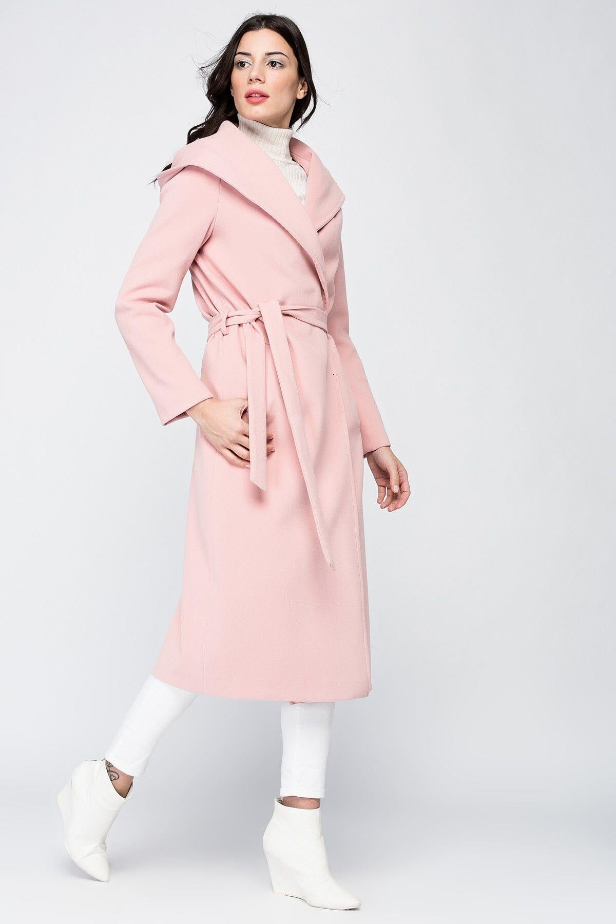 Wholesale Women's Pink Coat