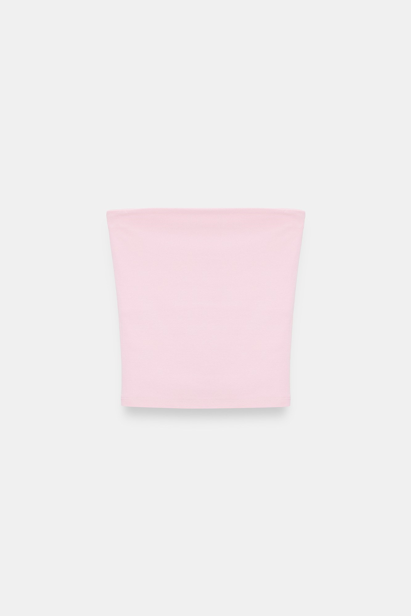Wholesale Women's Powder Pink Bandeau Top 0431-20659