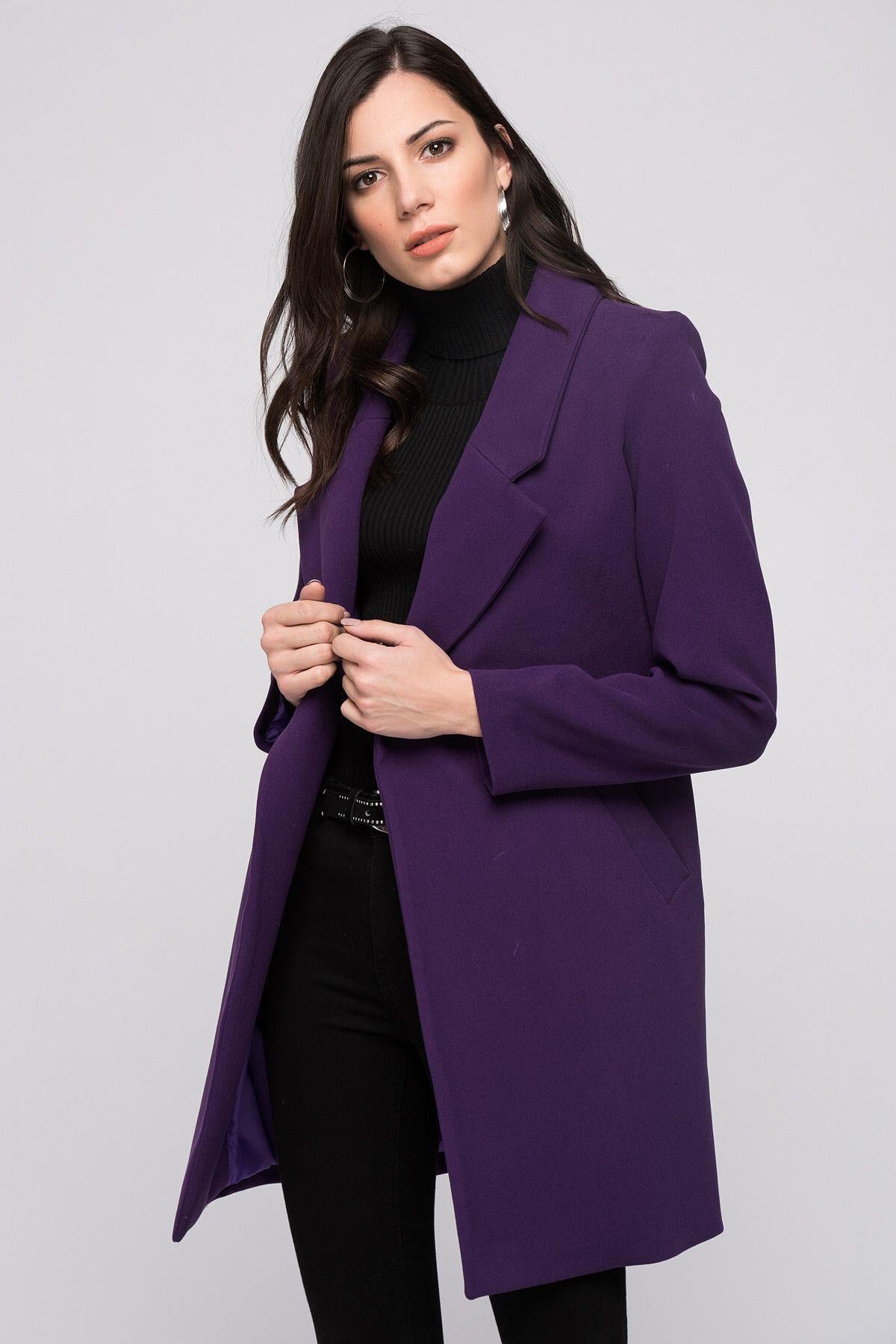 Wholesale Women's Purple Coat