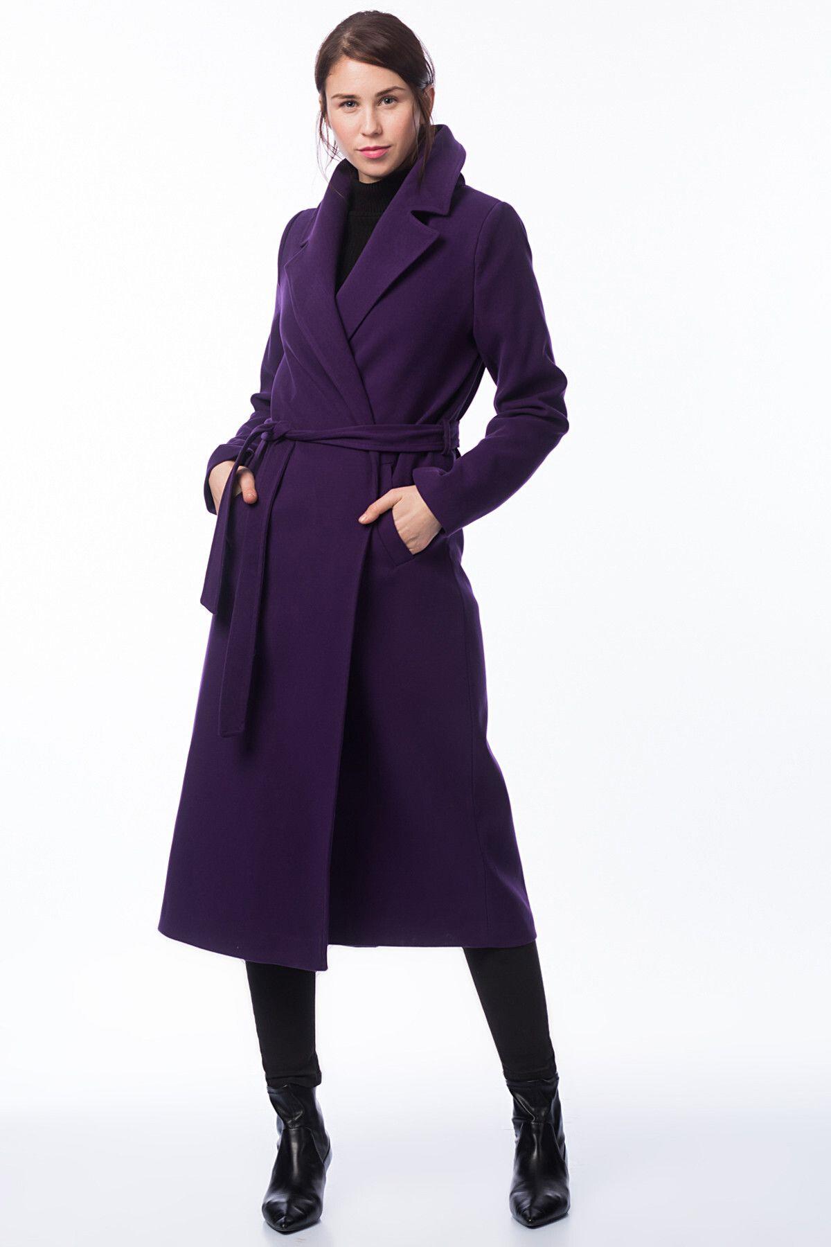 Wholesale Women's Purple Coat