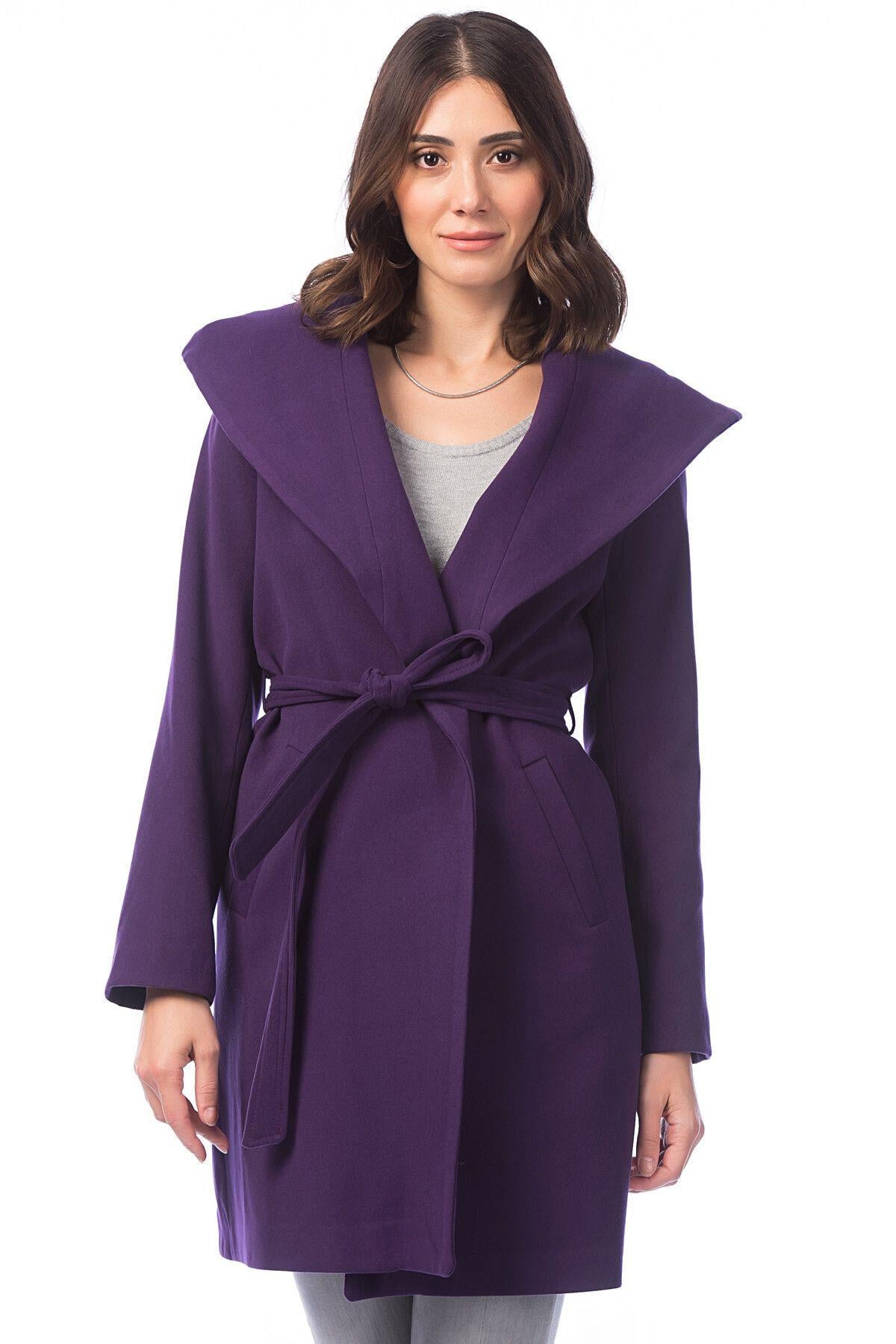 Wholesale Women's Purple Coat