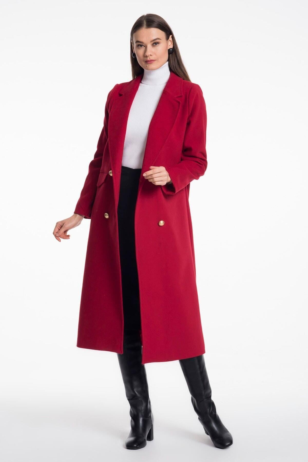 Wholesale Women's Red Coat