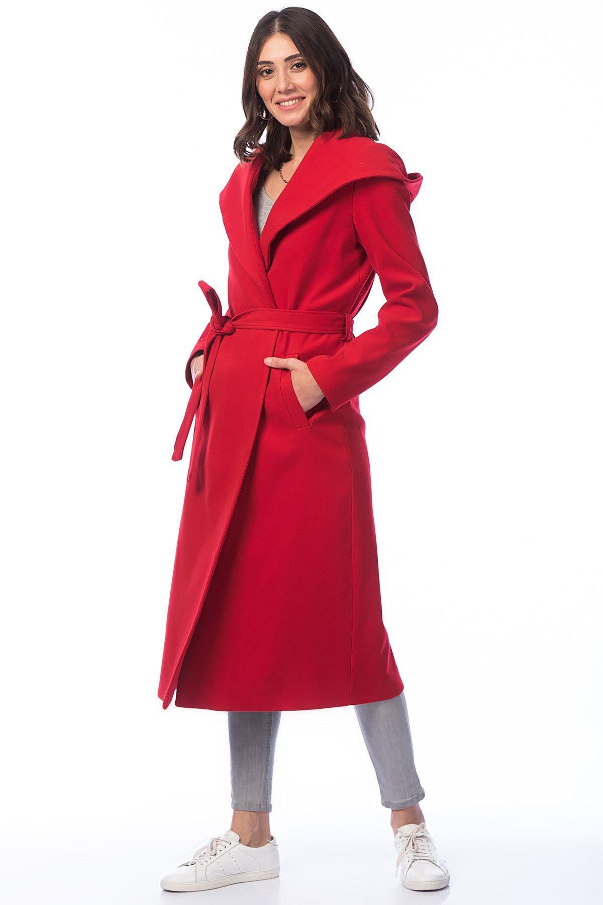 Wholesale Women's Red Coat