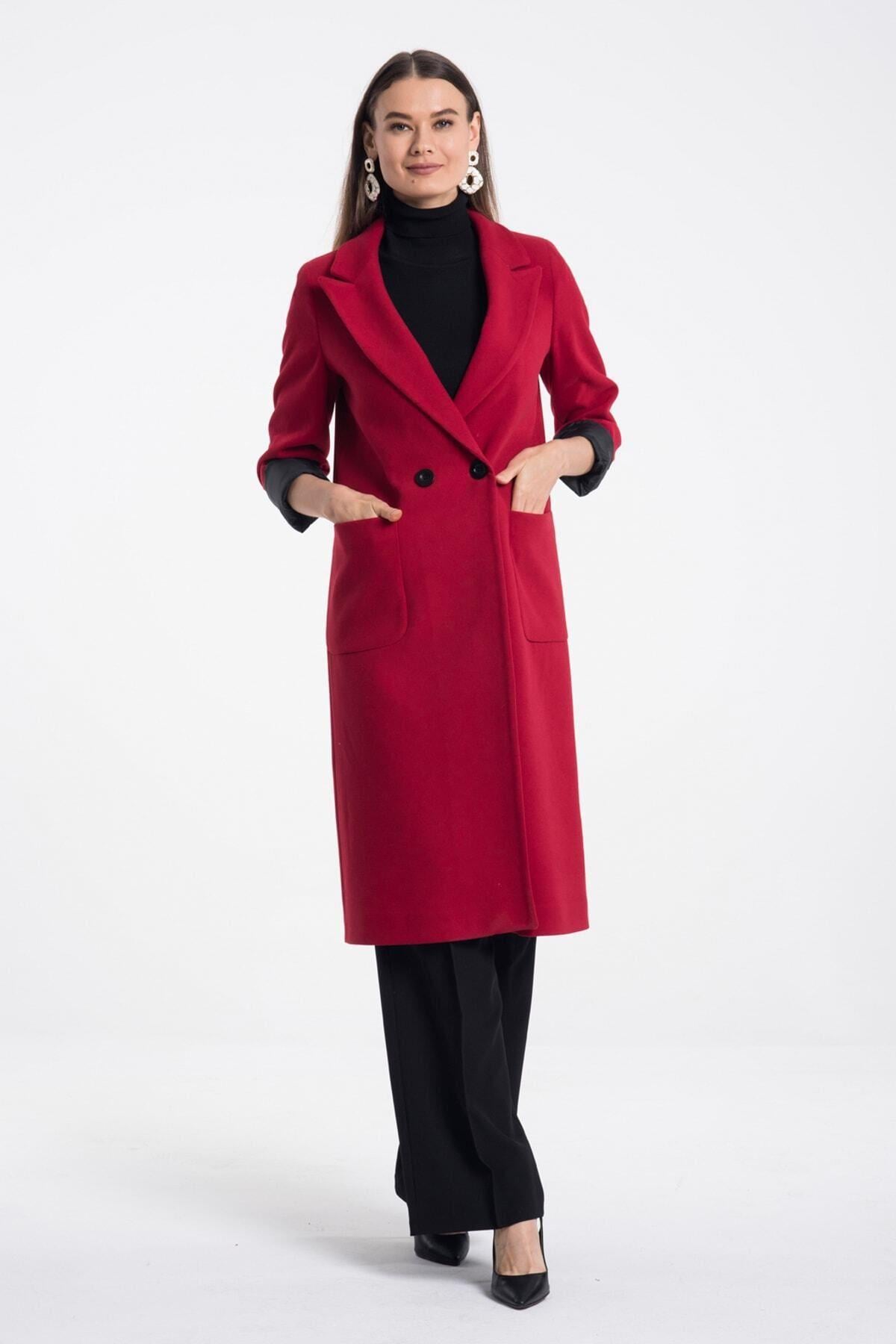 Wholesale Women's Red Coat