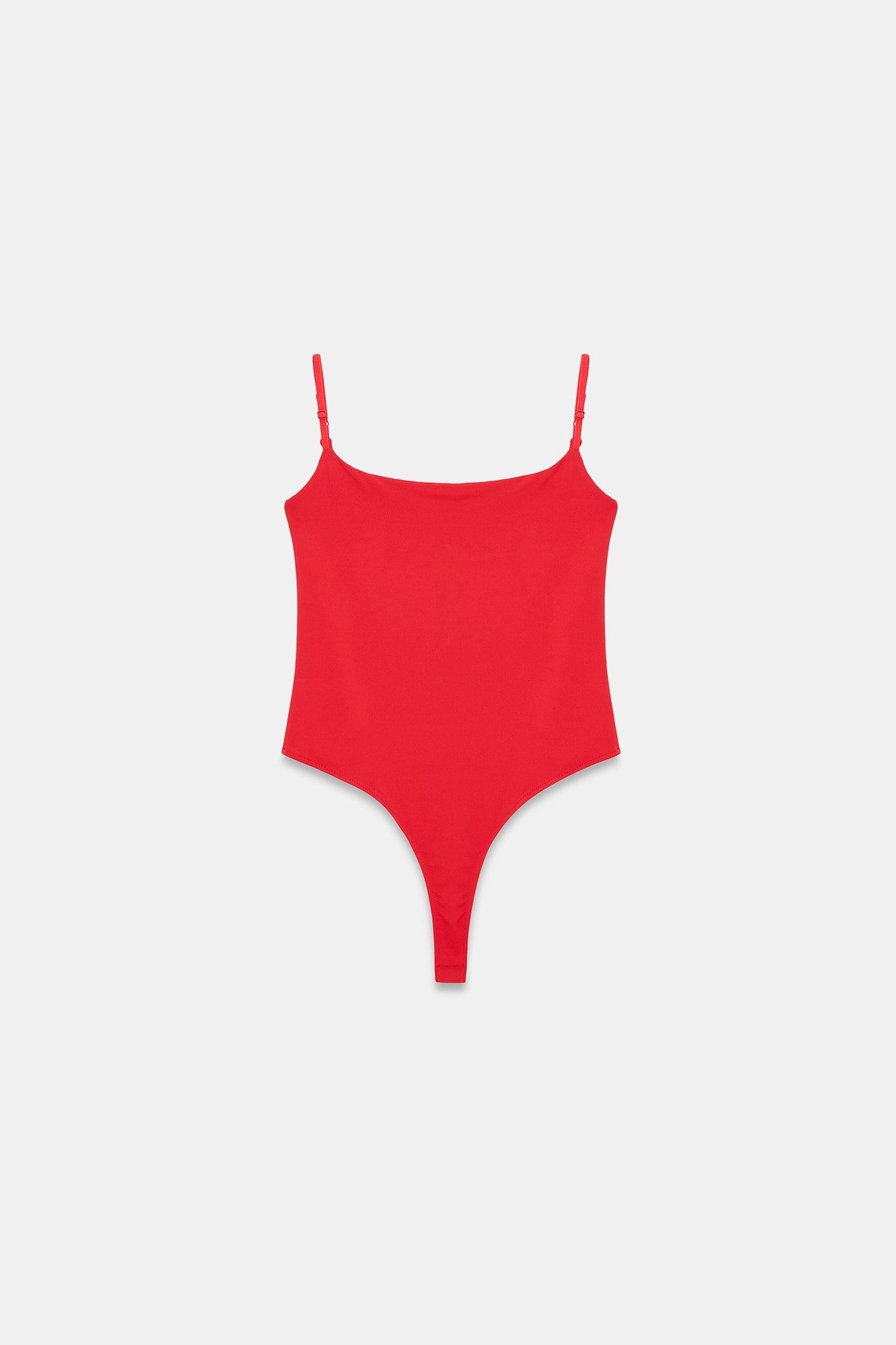 Wholesale Women's Red Strappy Bodysuit 0431-21216