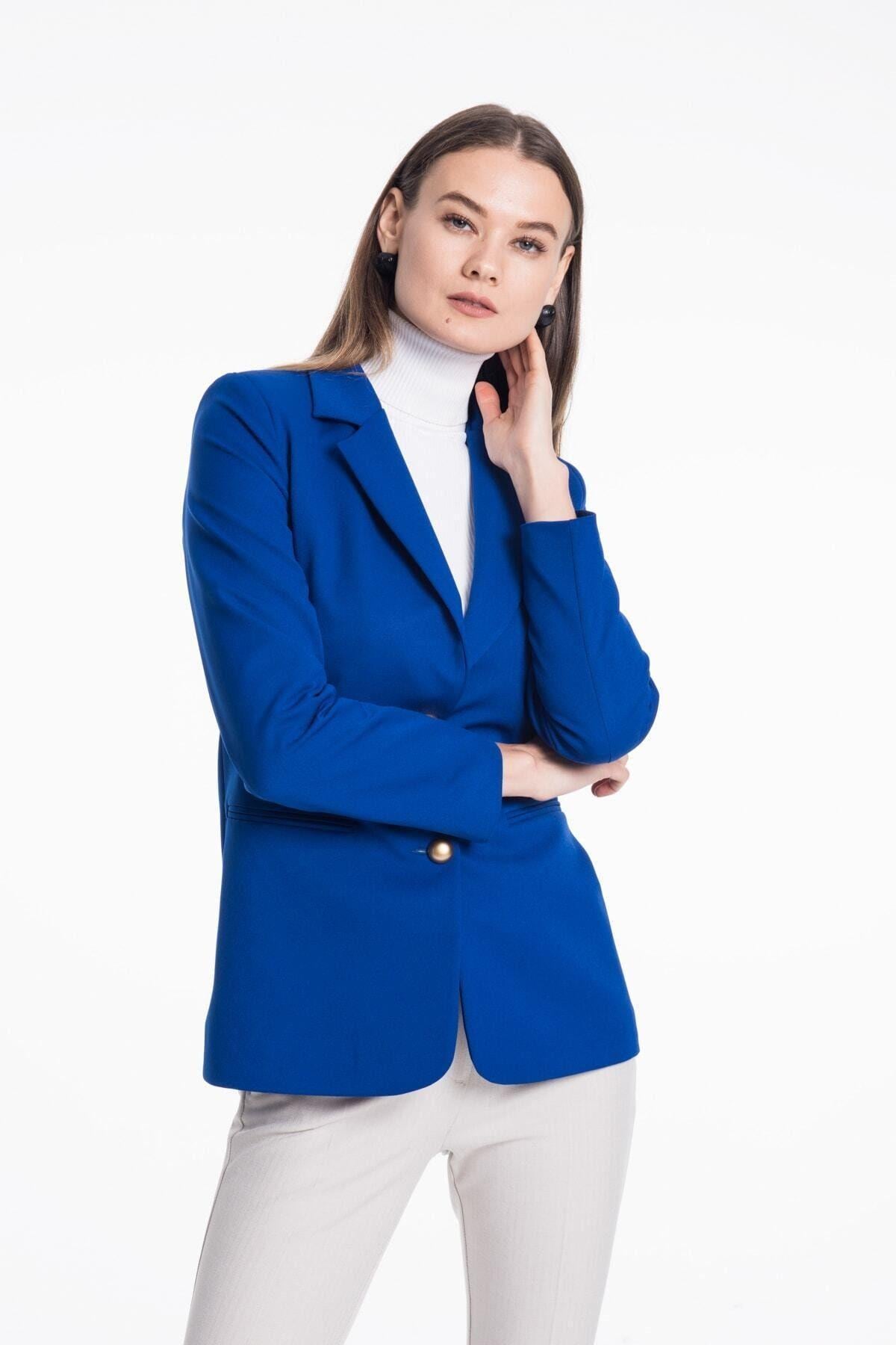 Wholesale Women's Royal Blue Jacket