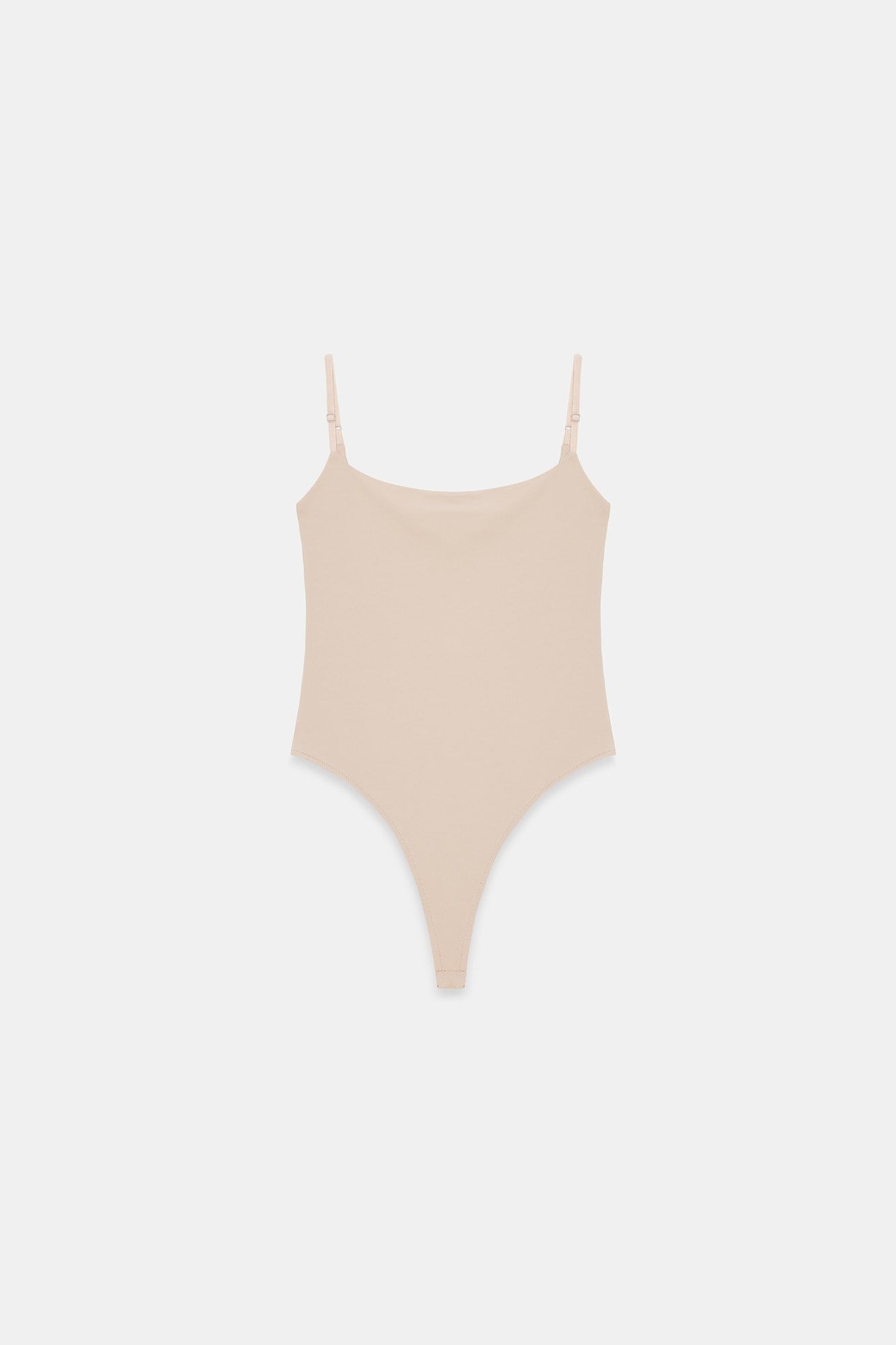 Wholesale Women's Stone Beige Strappy Bodysuit 0431-21216