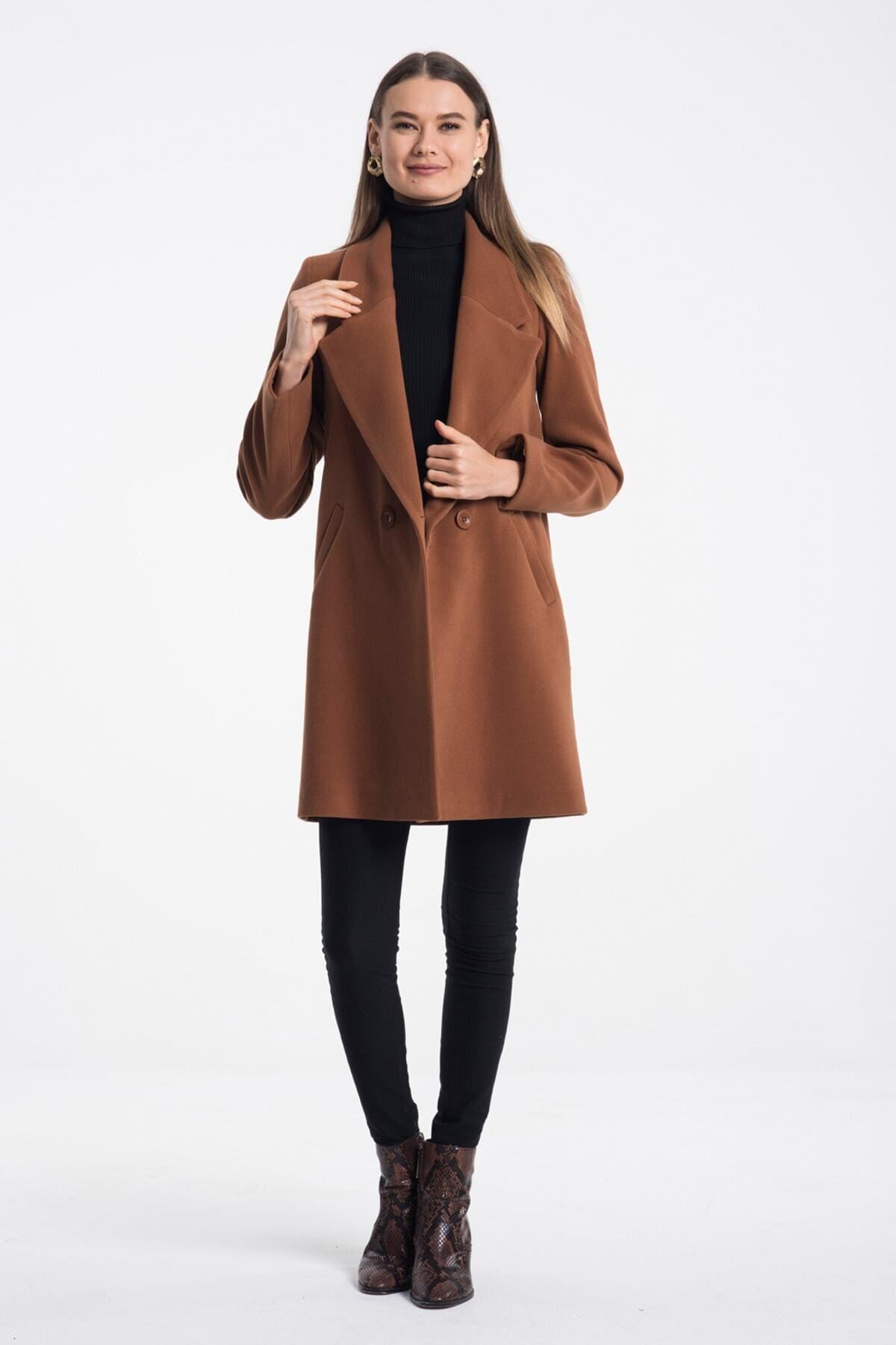 Wholesale Women's Tan Coat