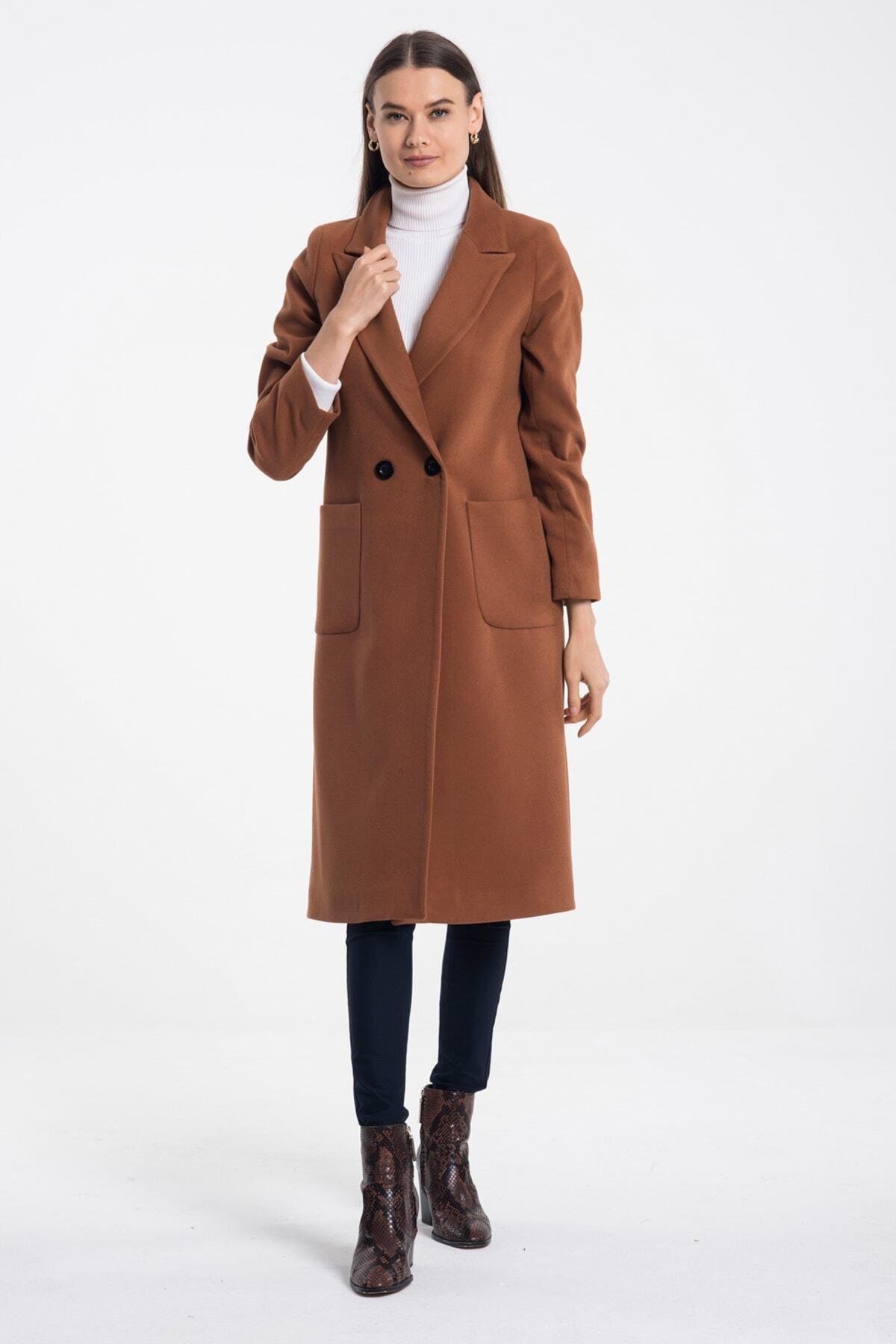 Wholesale Women's Tan Coat