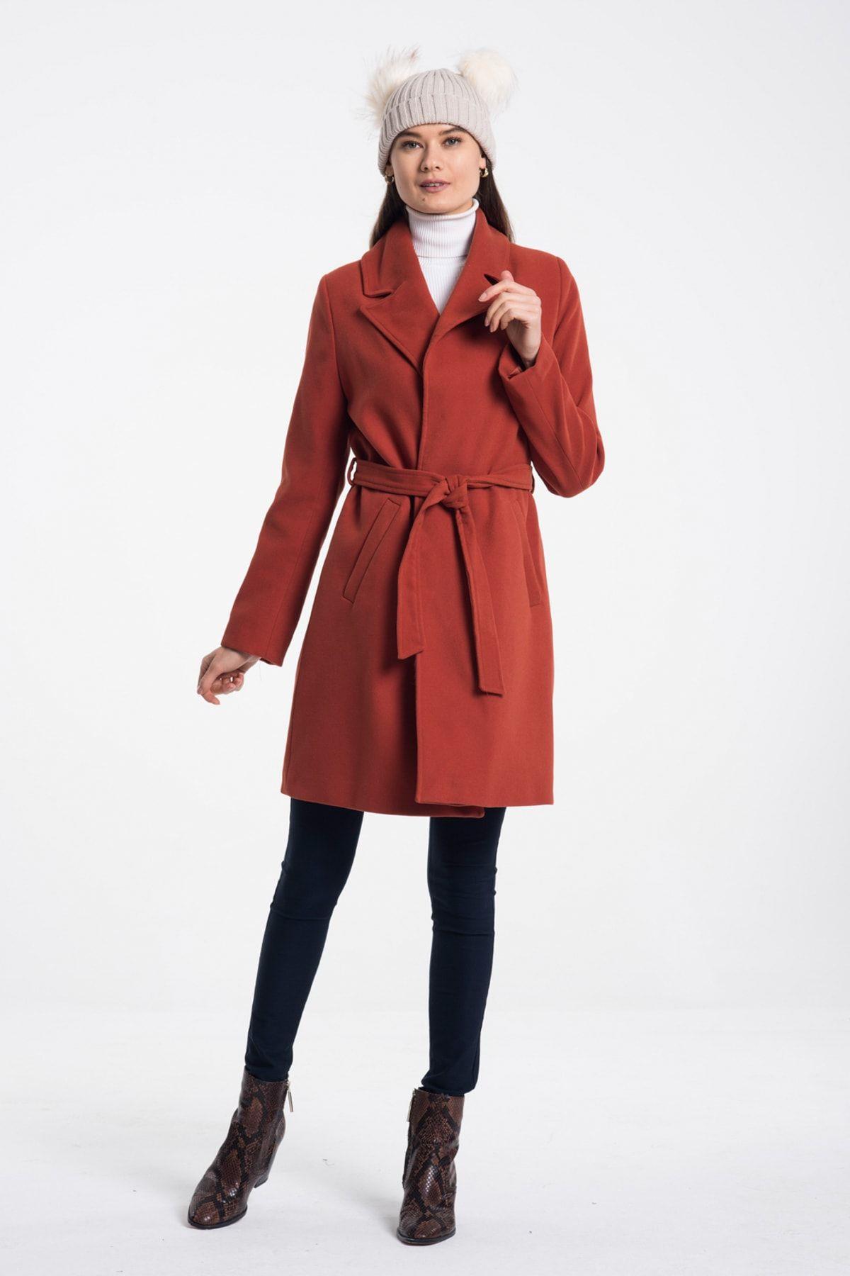 Wholesale Women's Terracotta Coat