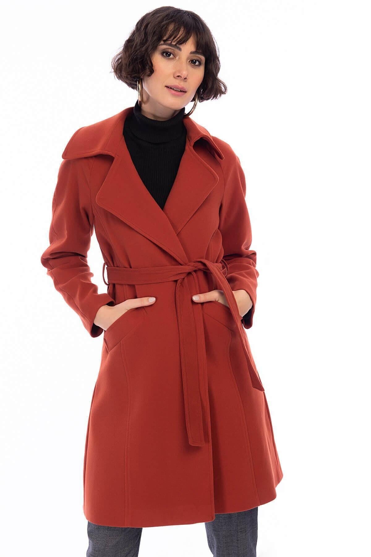 Wholesale Women's Terracotta Coat