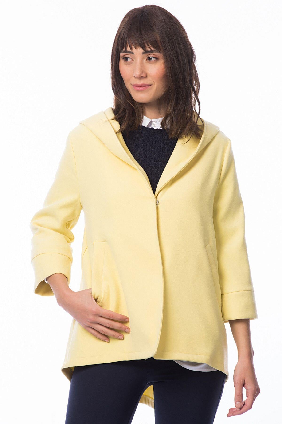 Wholesale Women's Yellow Coat