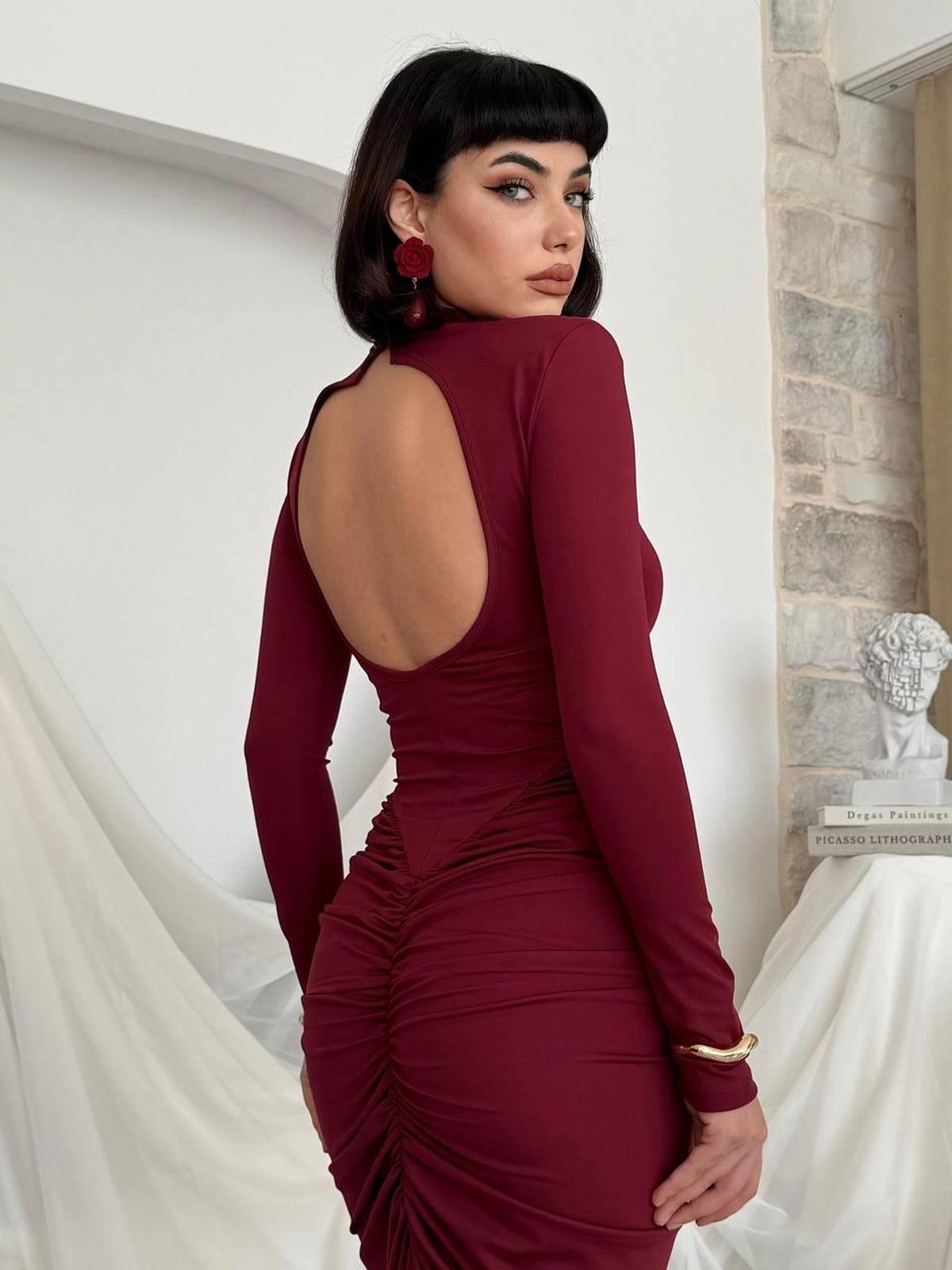 Wino Backless Dress