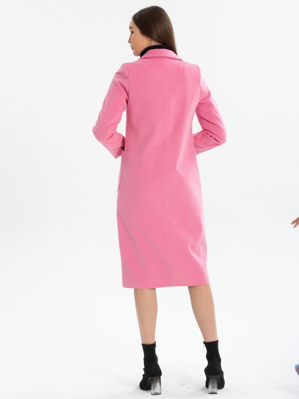 Women two-button coat wholesale Baby Pink color