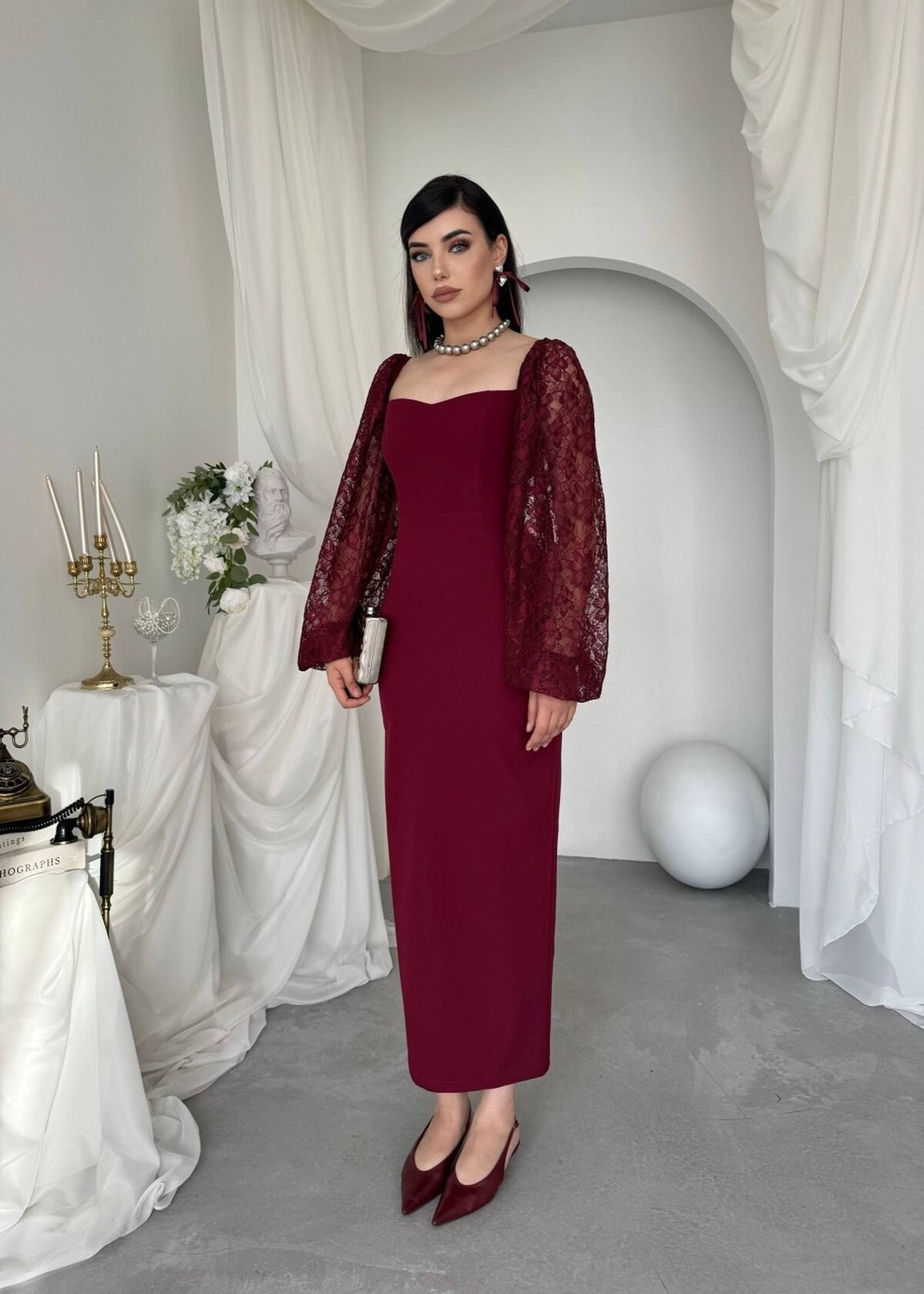 Yames Midi Dress