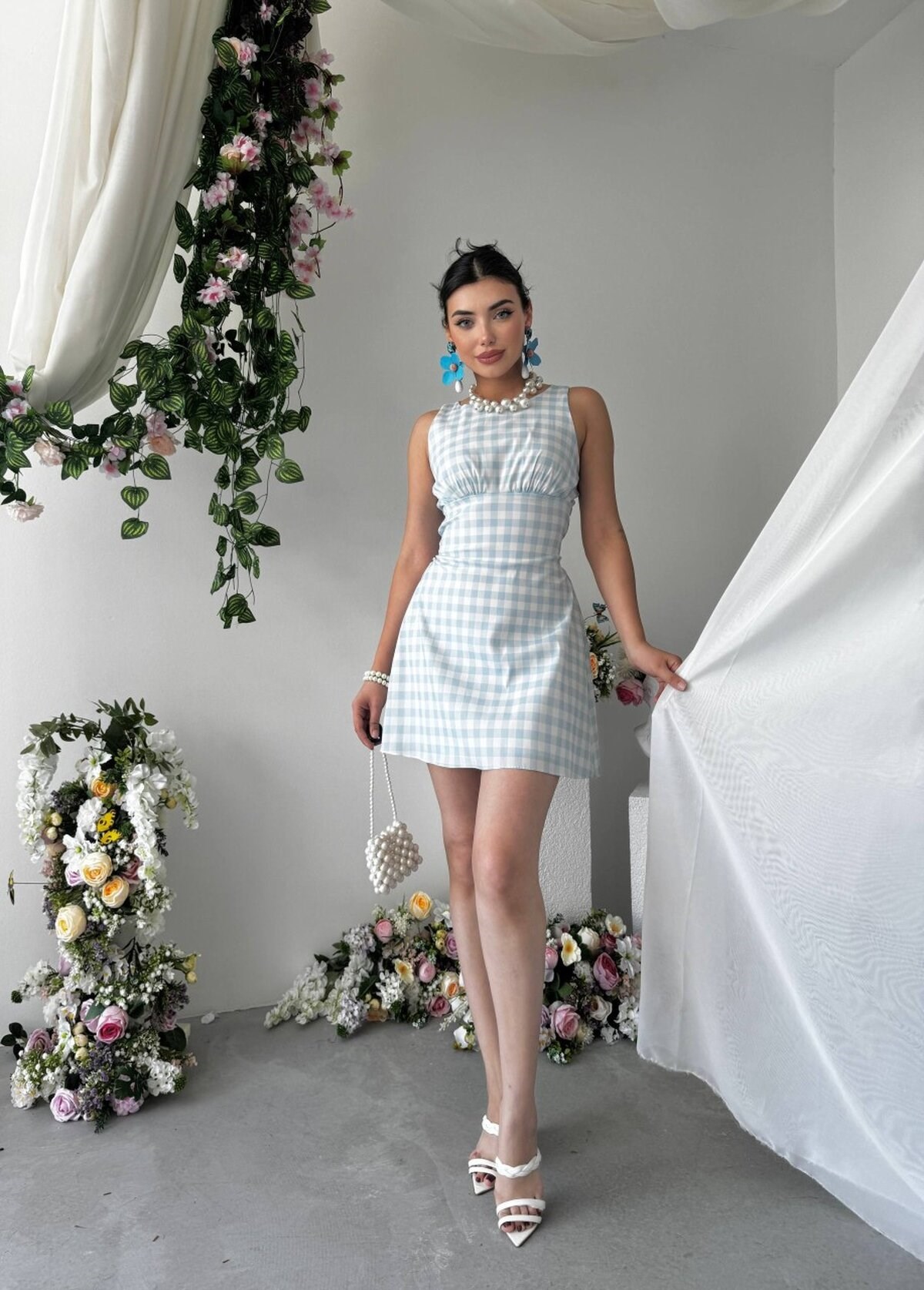 Yujas Dress with Tie Detail