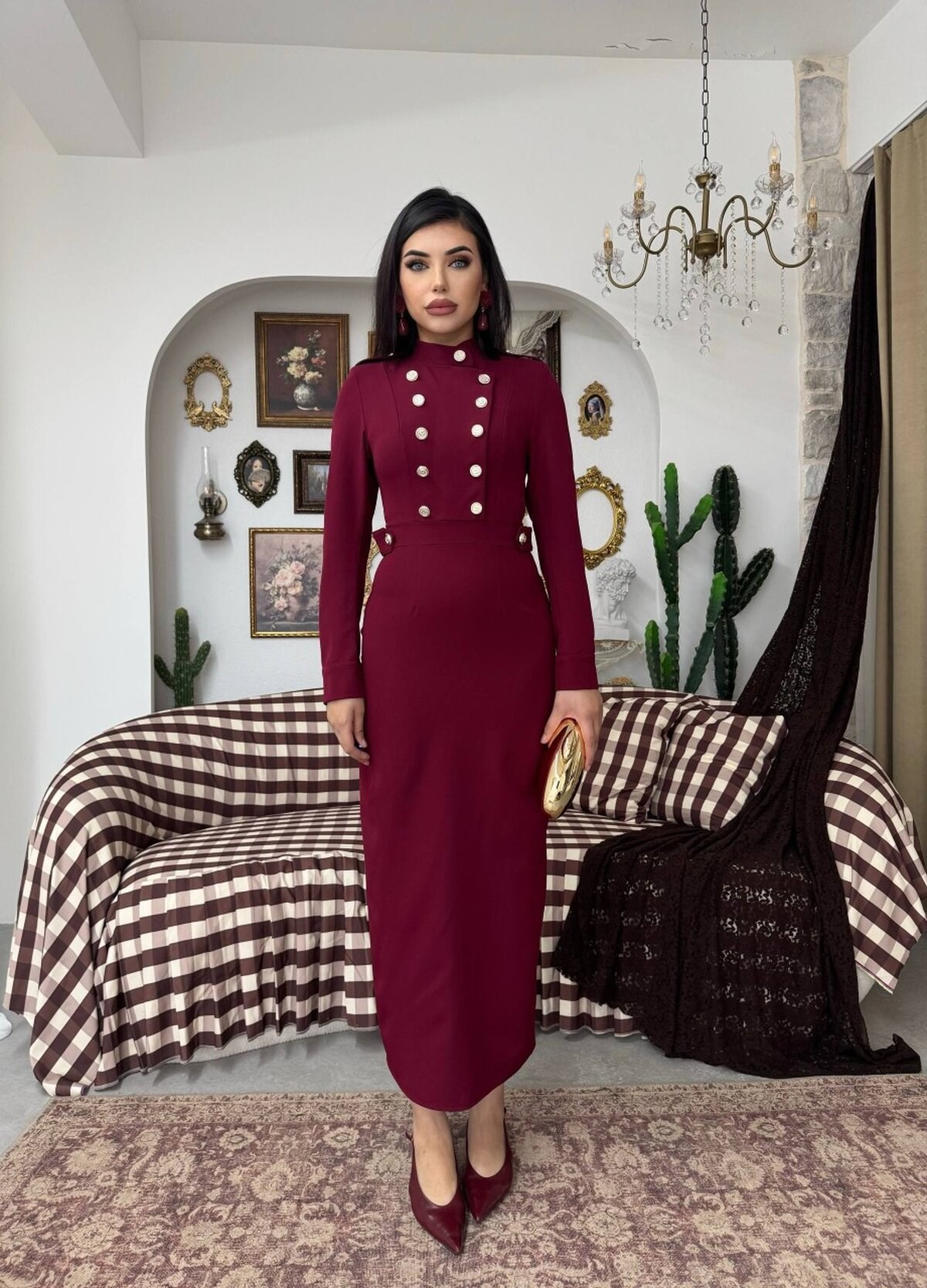 Yule Midi Dress