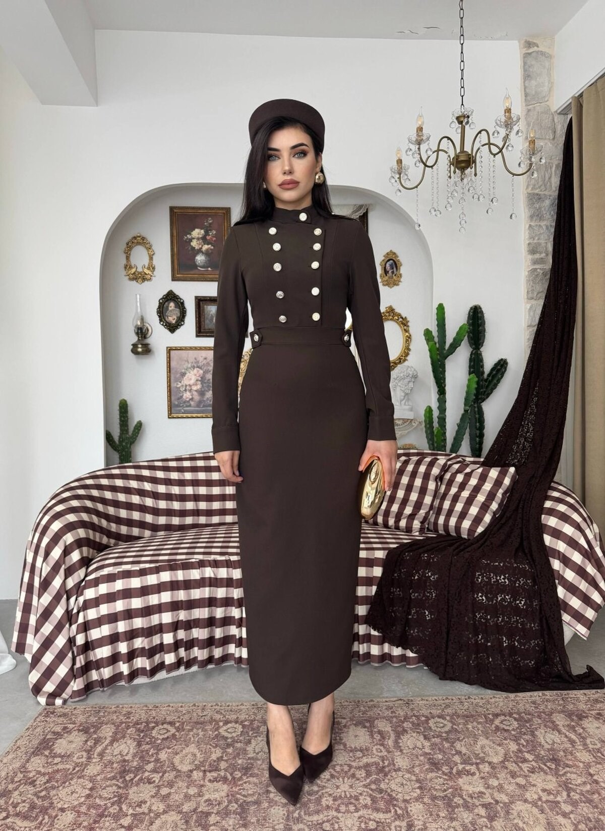 Yule Midi Dress