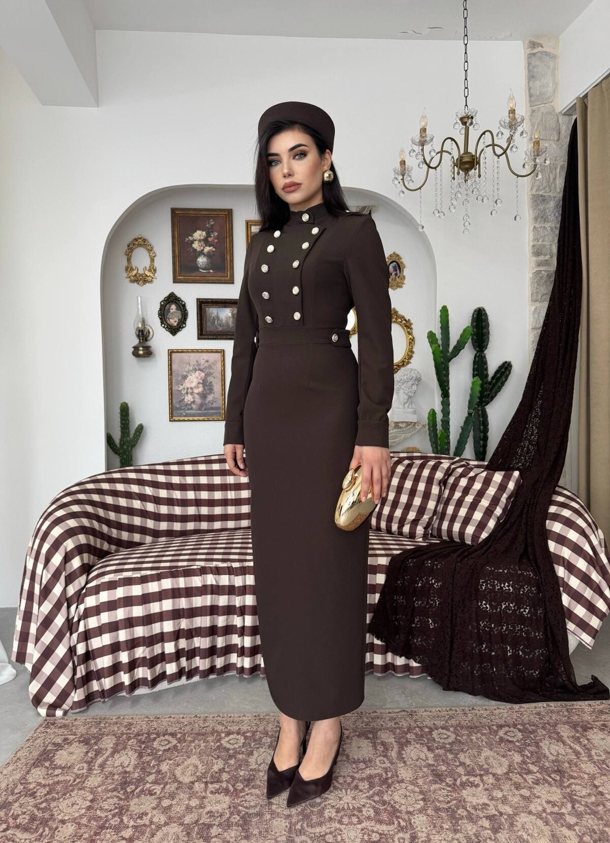 Yule Midi Dress