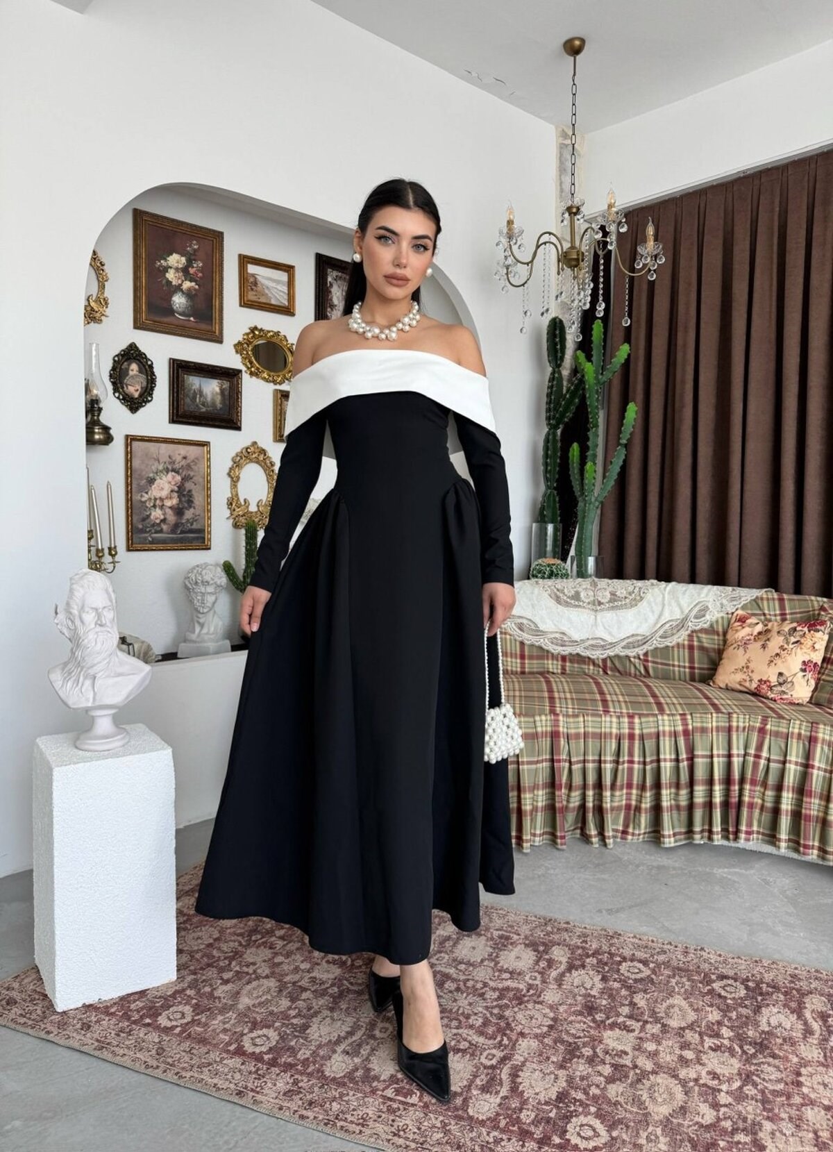 Yunes Strapless Dress