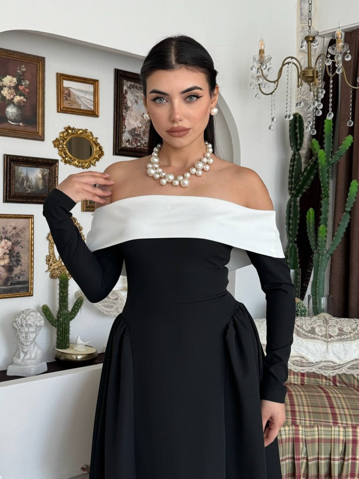 Yunes Strapless Dress