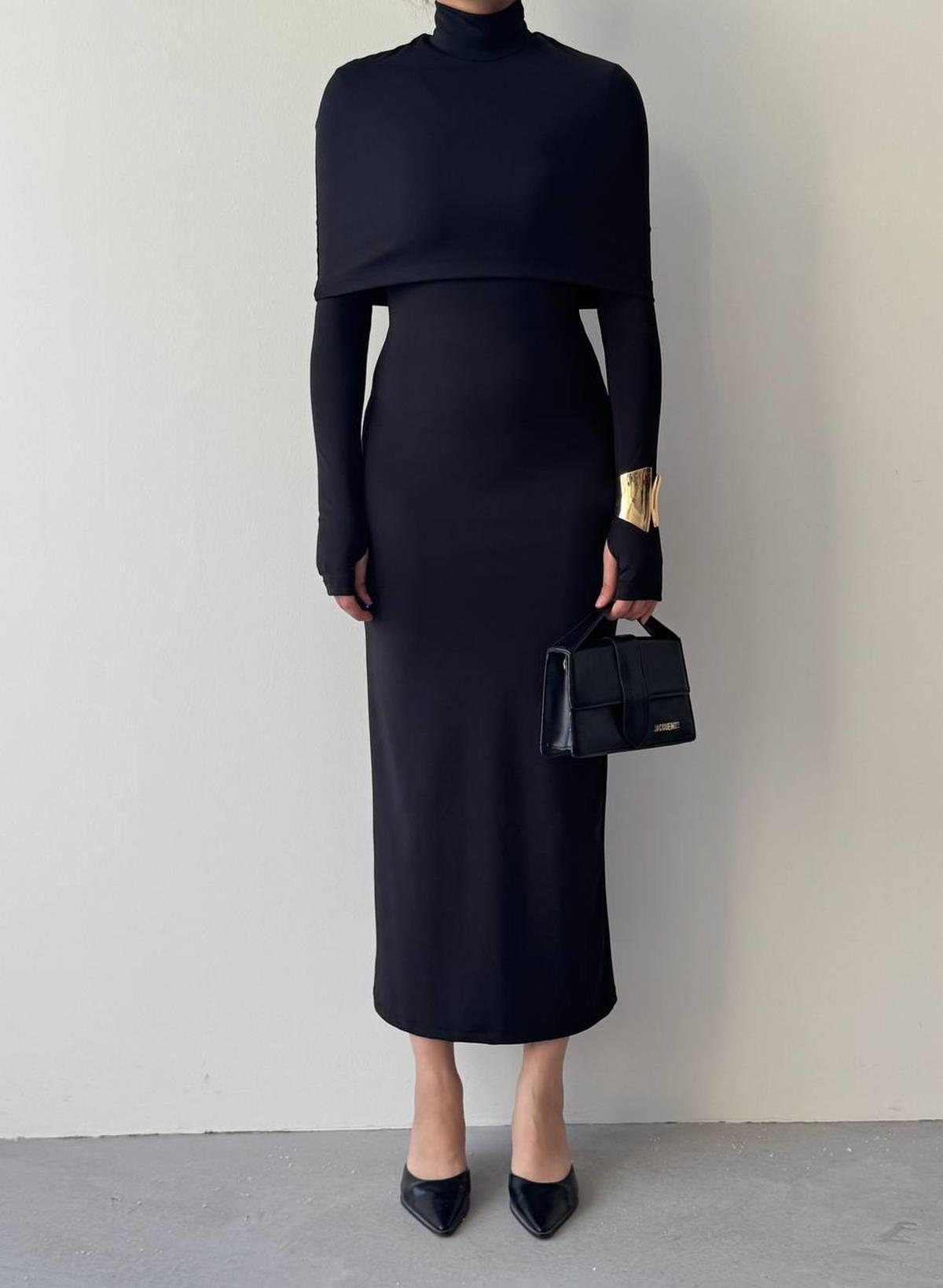 Zaria Cape Dress