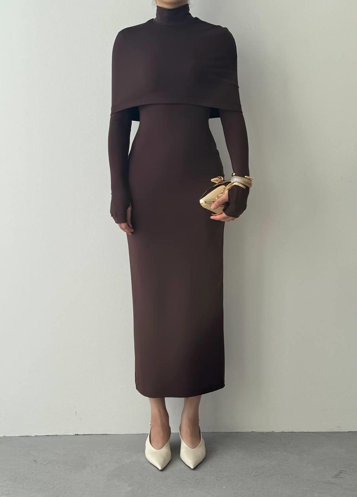 Zaria Cape Dress