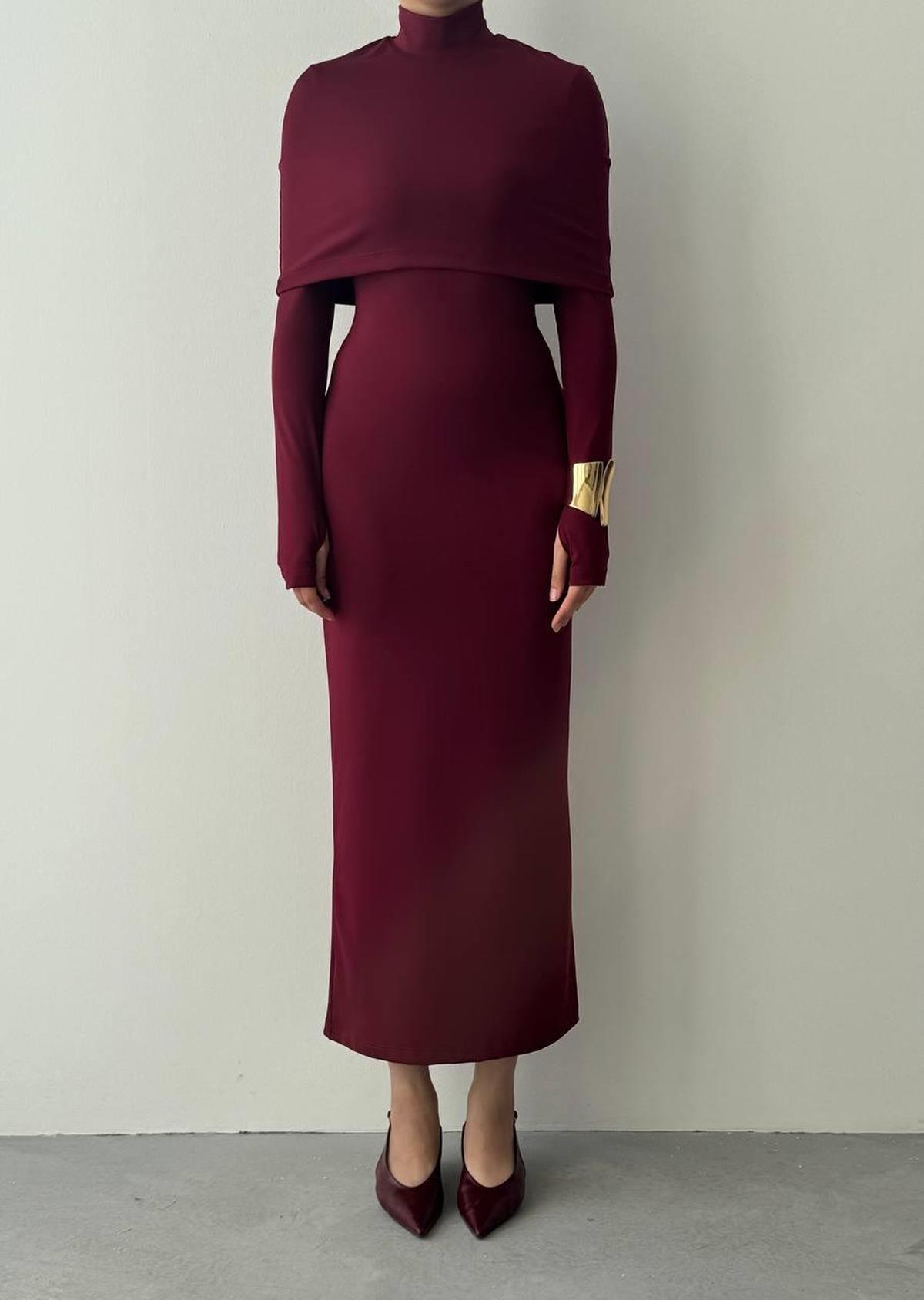 Zaria Cape Dress
