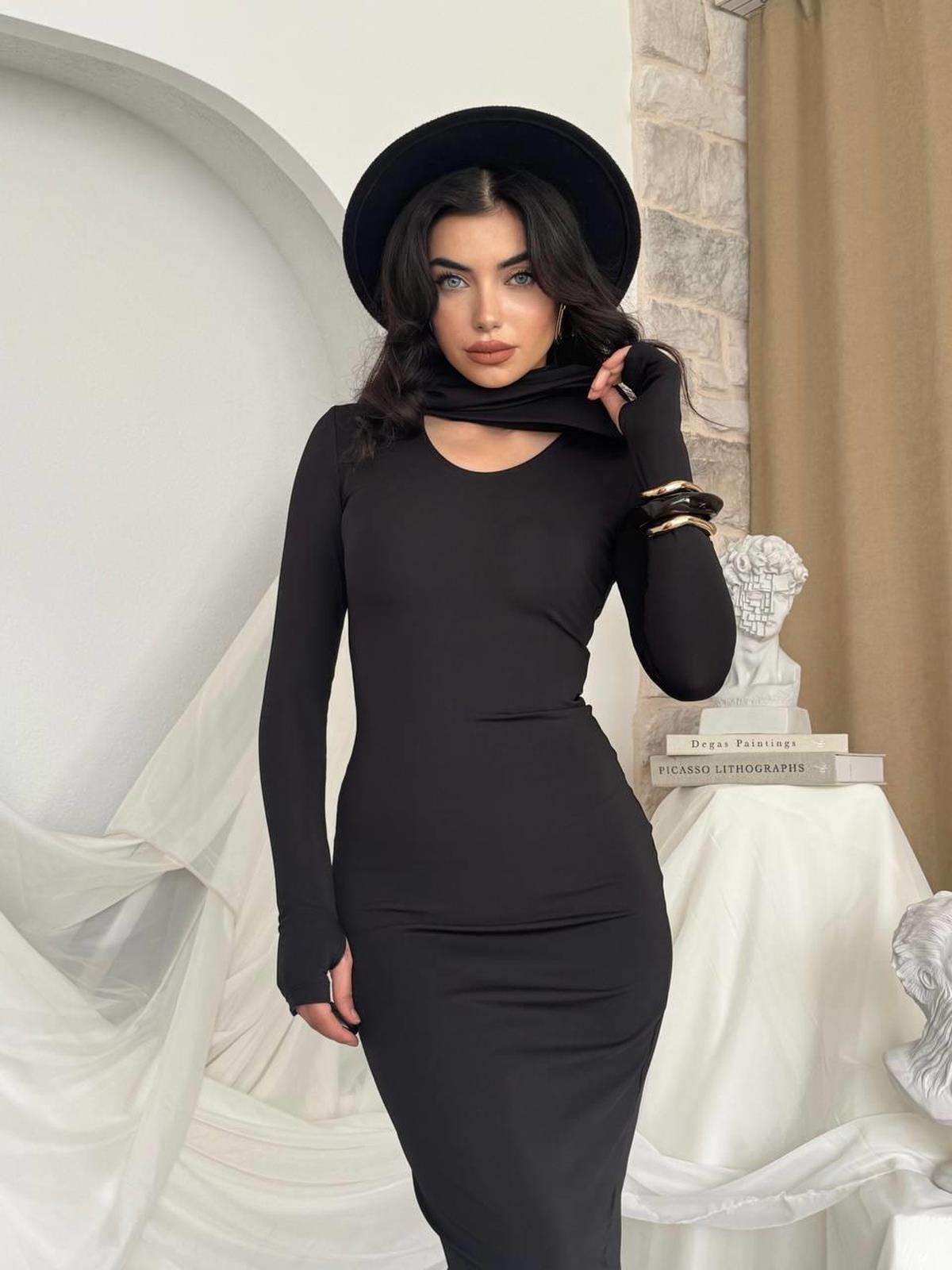 Zaria Cape Dress