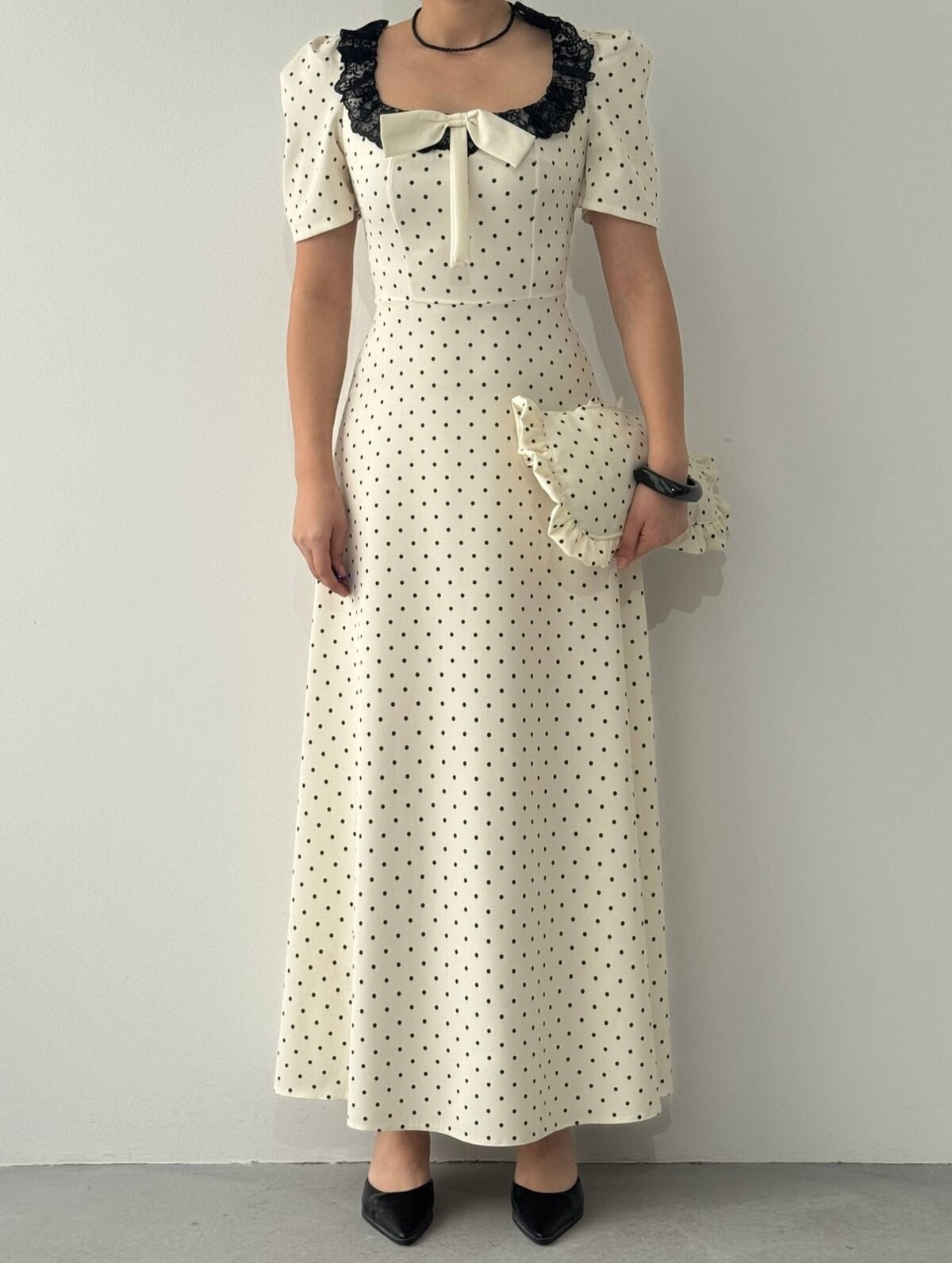 Zean Bow Detail Dress