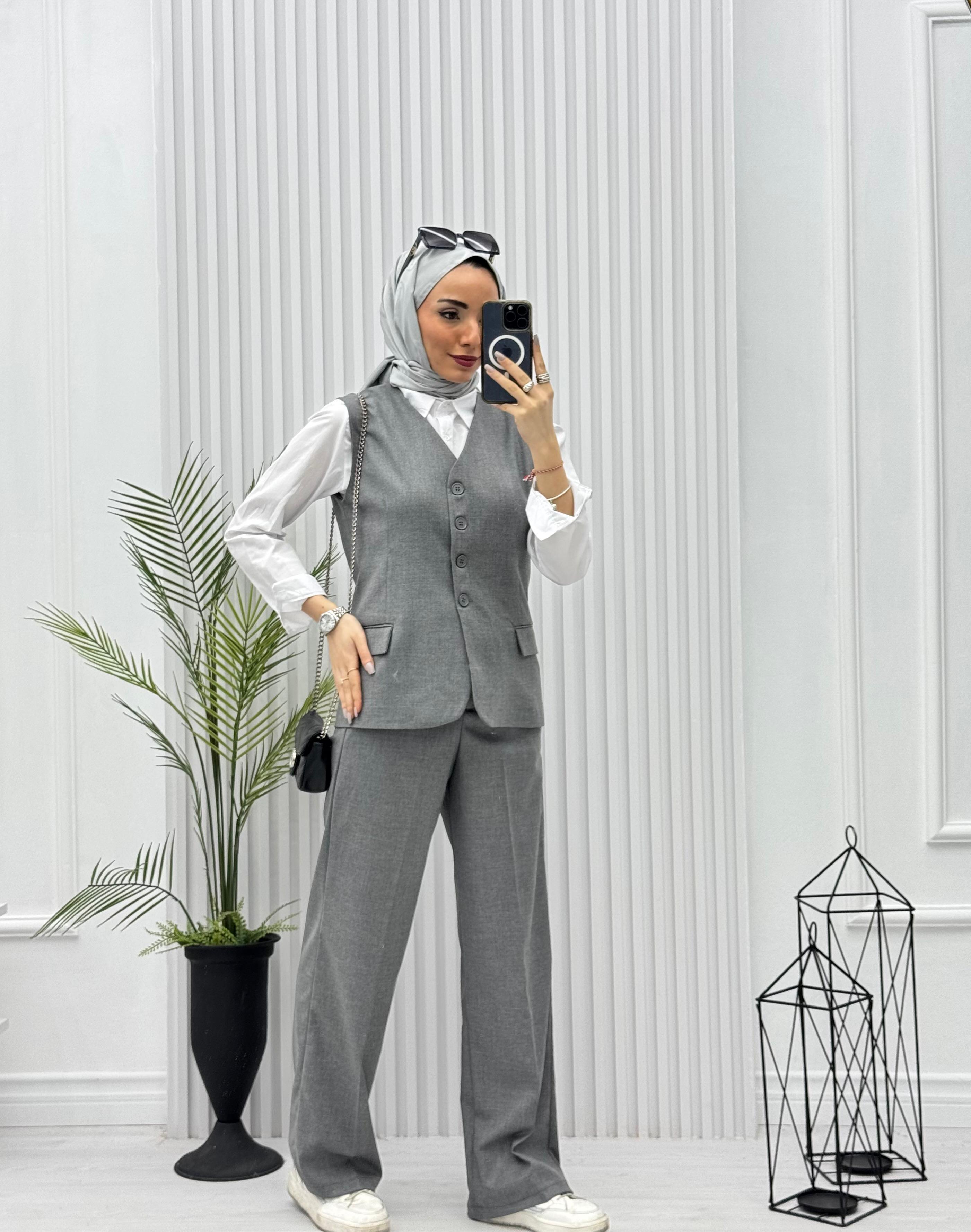 1018-Mardella Takım-Gri