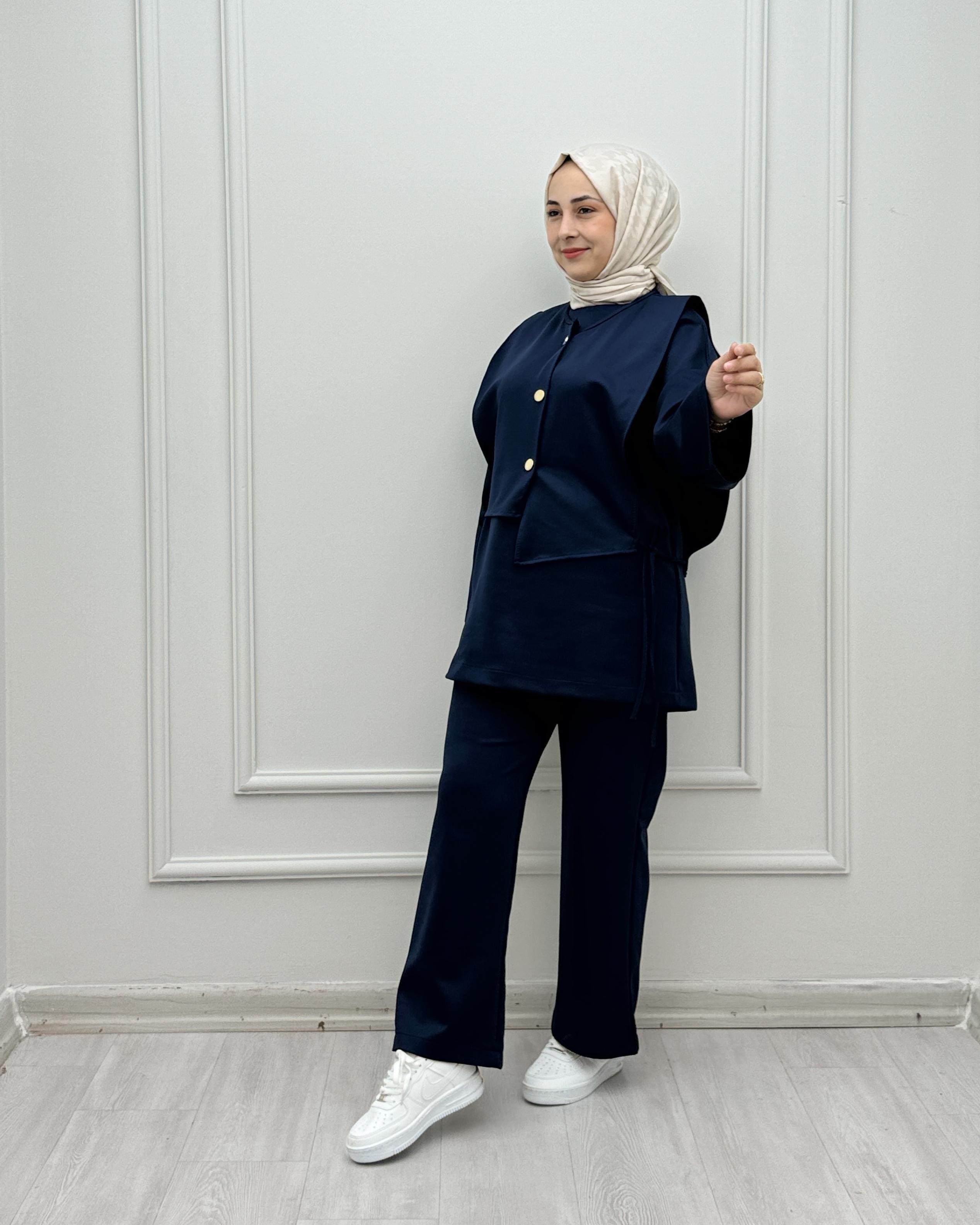 2130-Vesna Takım-Lacivert