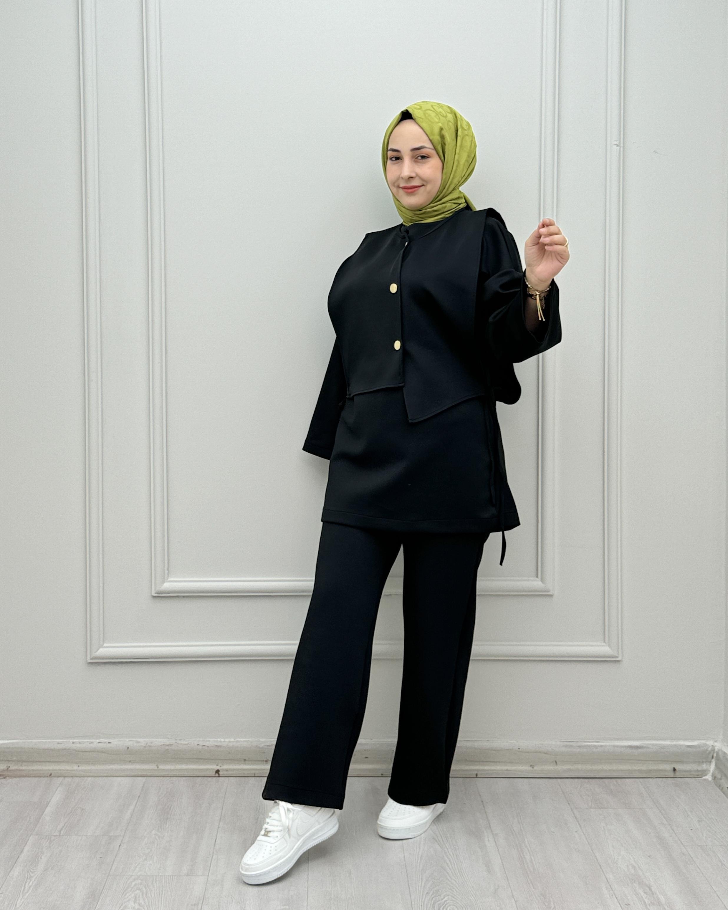 2130-Vesna Takım-Siyah