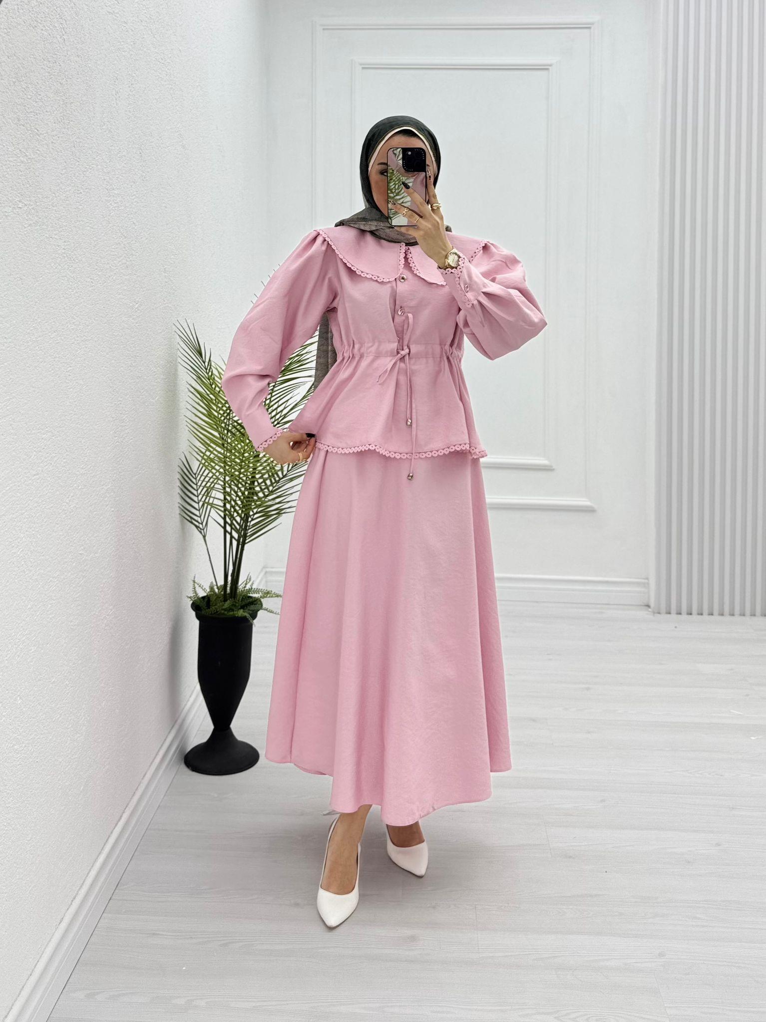 2178-Vual Takım-Pembe
