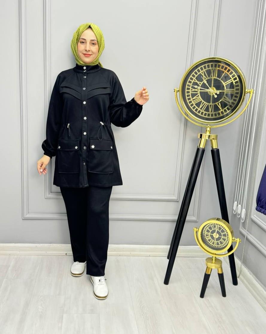 2553-Luna Takım-Siyah