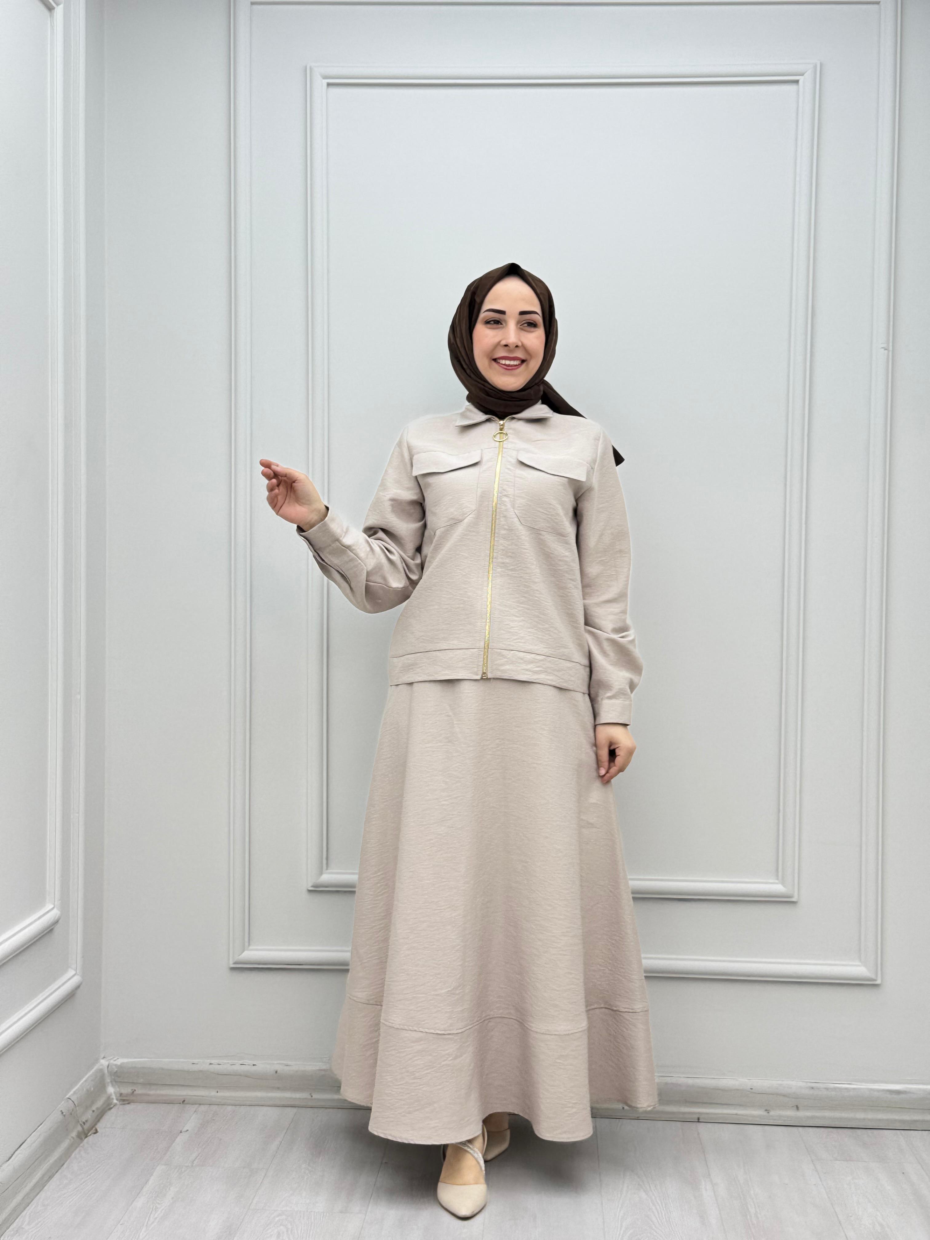 3755-Etek Takım-Krem