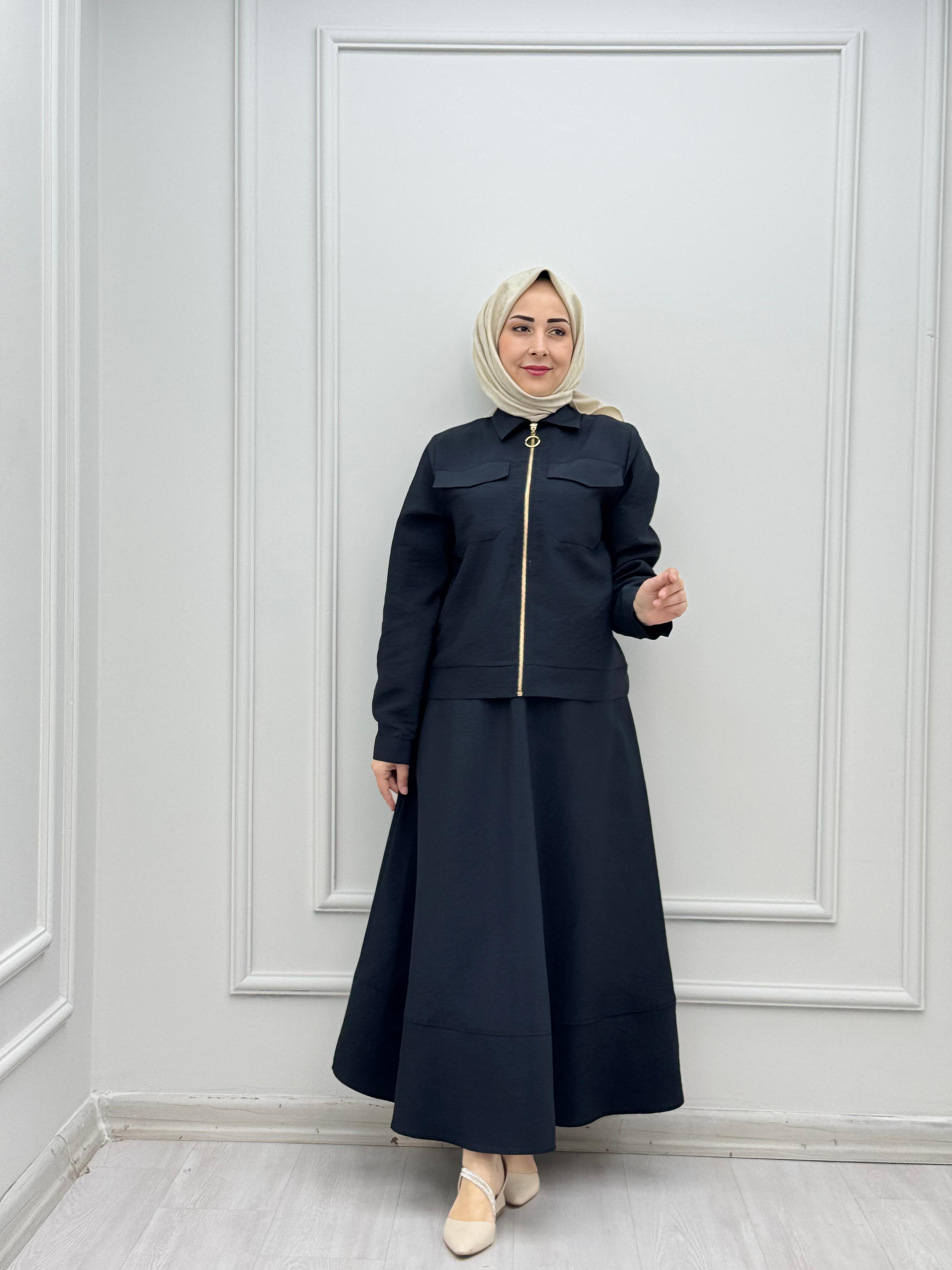 3755-Etek Takım-Siyah