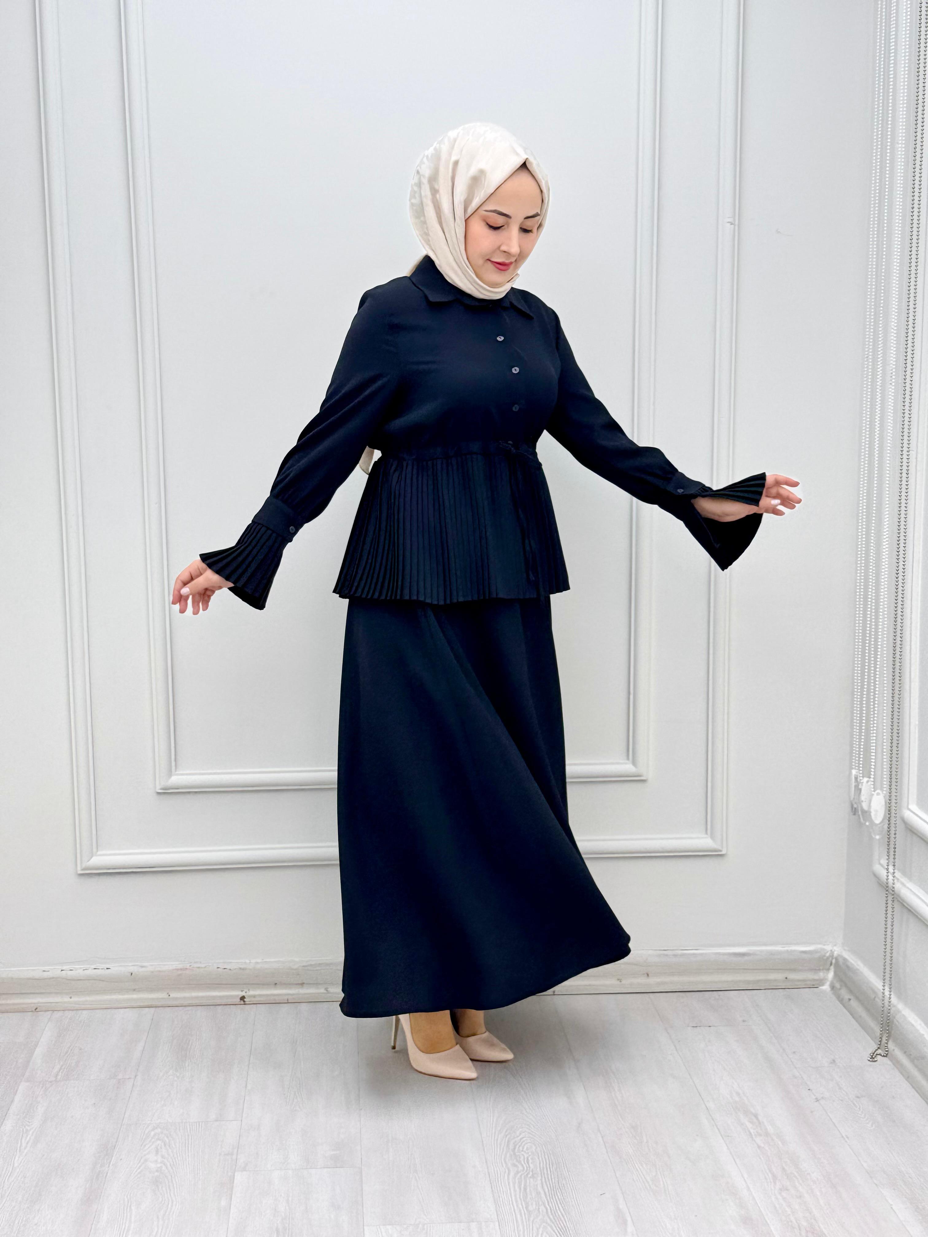 6395-Buket Takım-Siyah