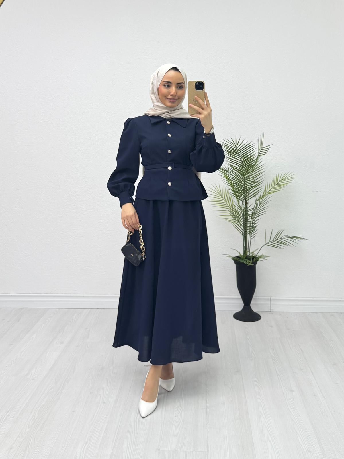 Gx1656-Melisa Takım-Lacivert