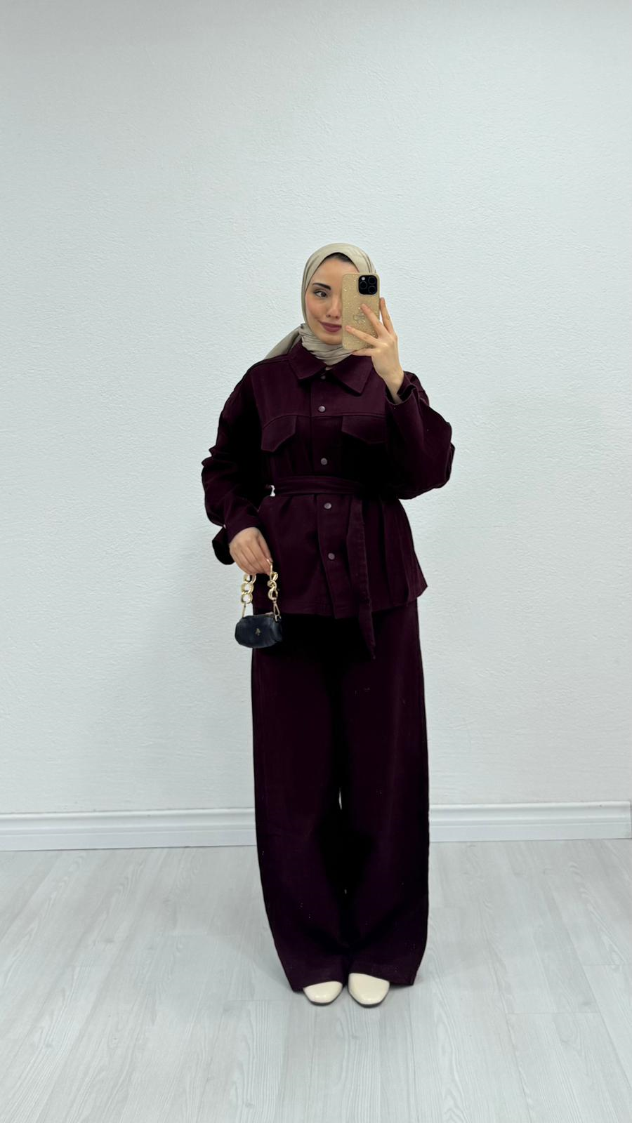 Gx1975-İkili Takım-Bordo