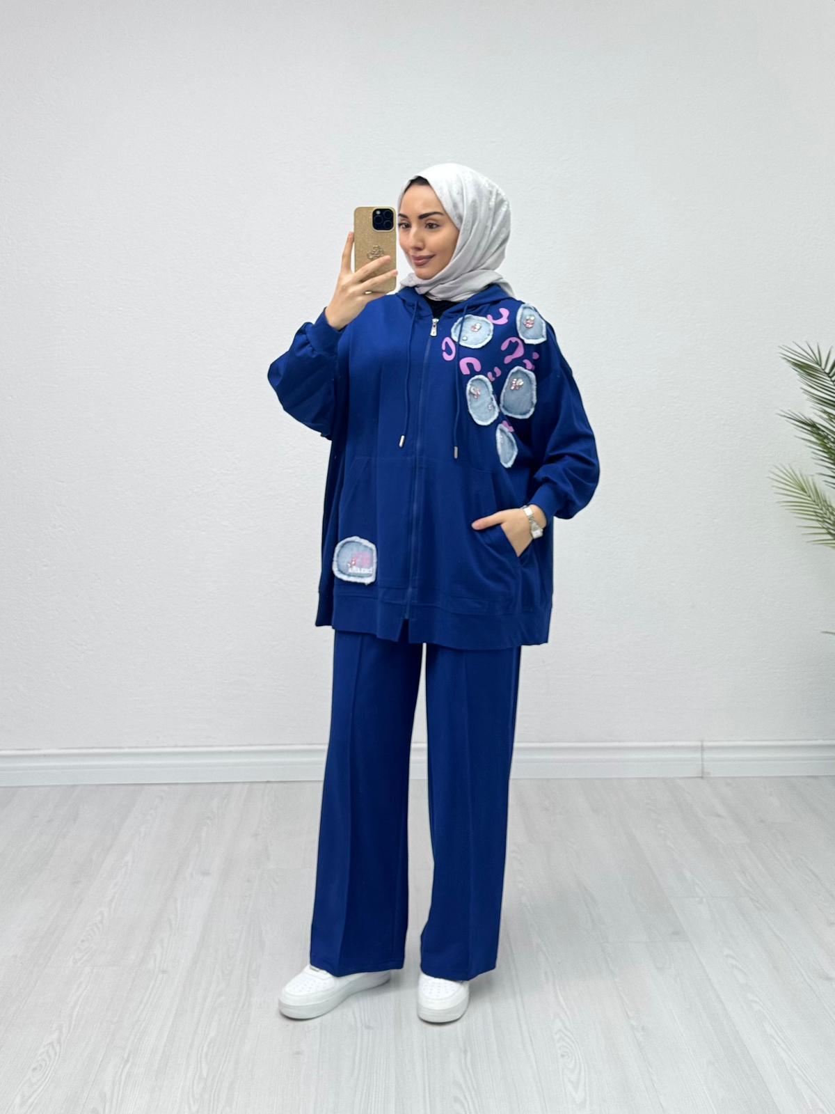 Gx7829-İkili Takım-Mavi