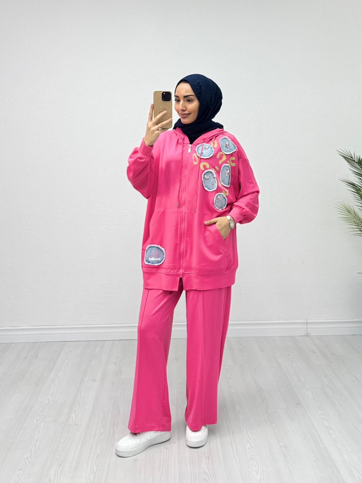 Gx7829-İkili Takım-Pembe