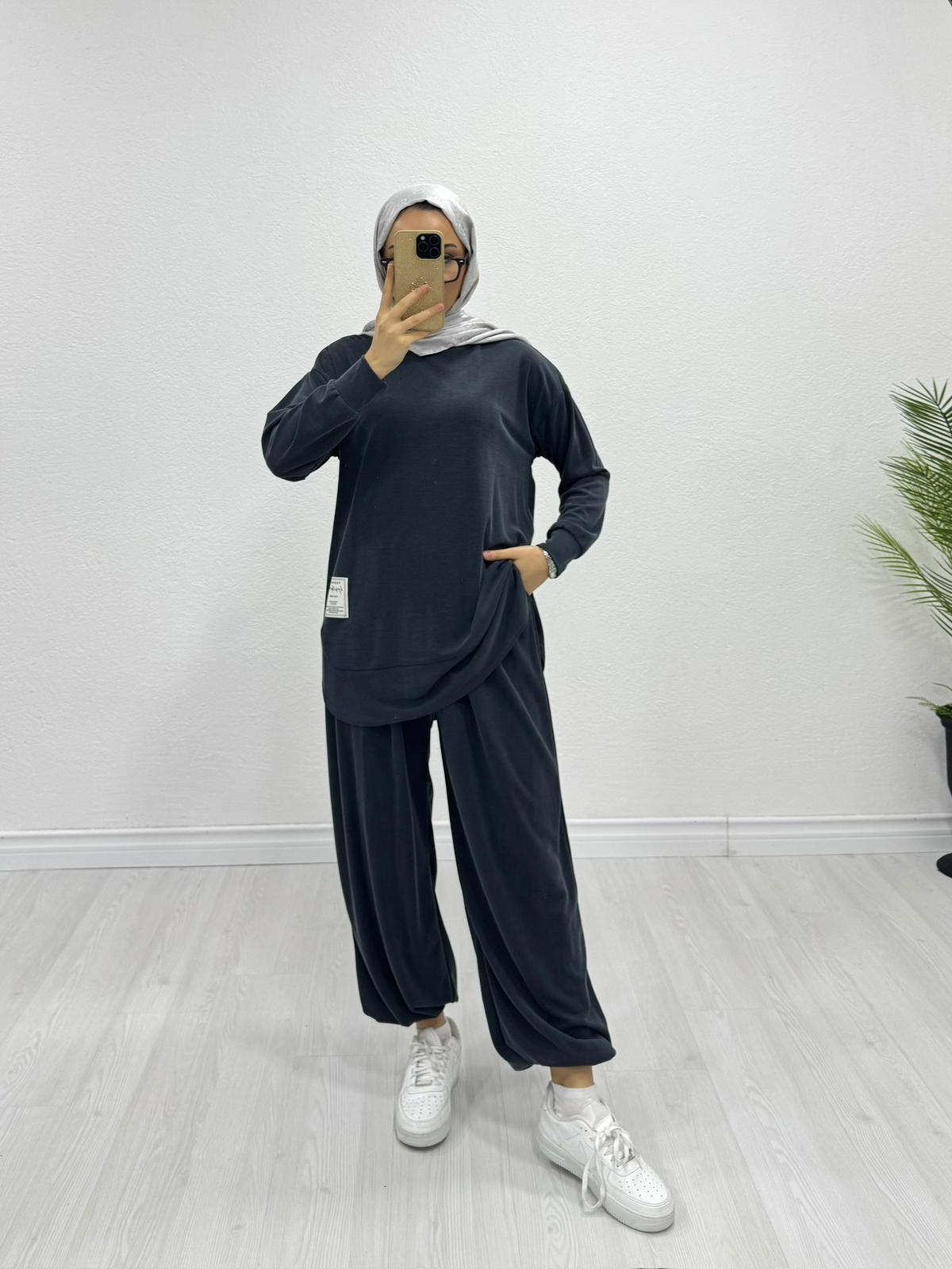 Lx1059-İkili Takım-Antrasit