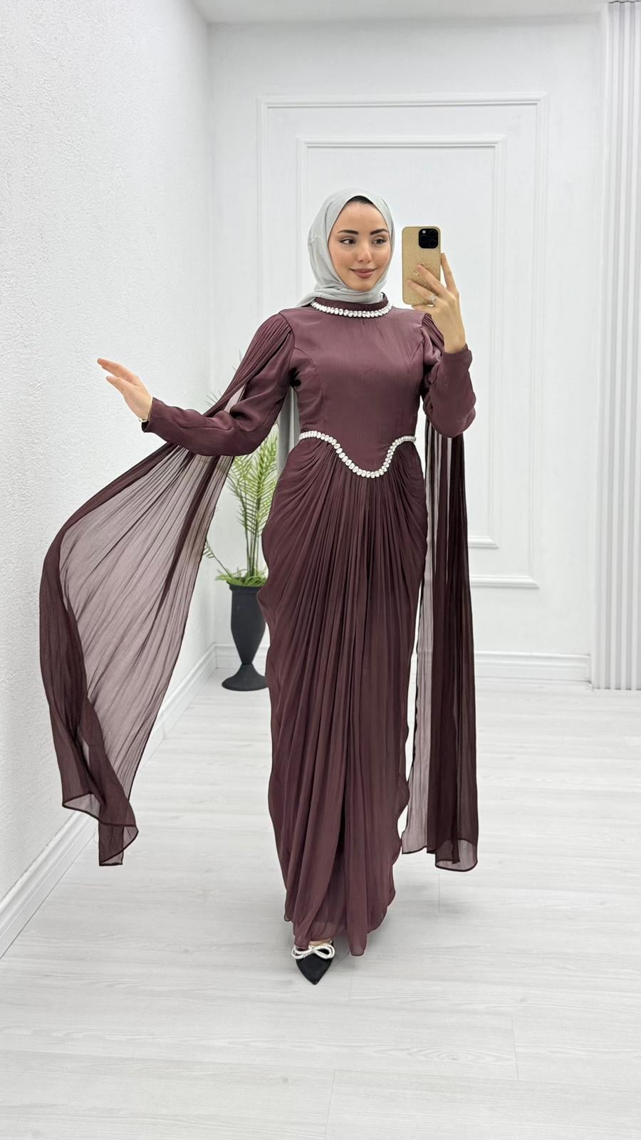 Mx3842-Hüma Abiye-Mürdüm