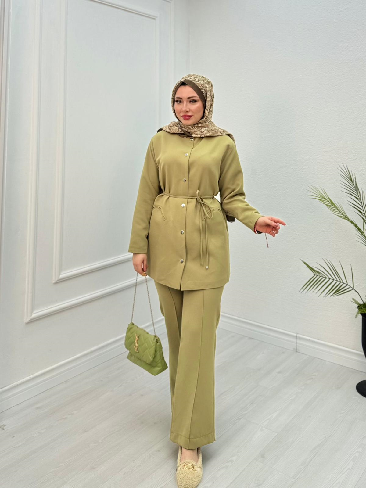 Rb3624-Dori İkili Takım-Yeşil